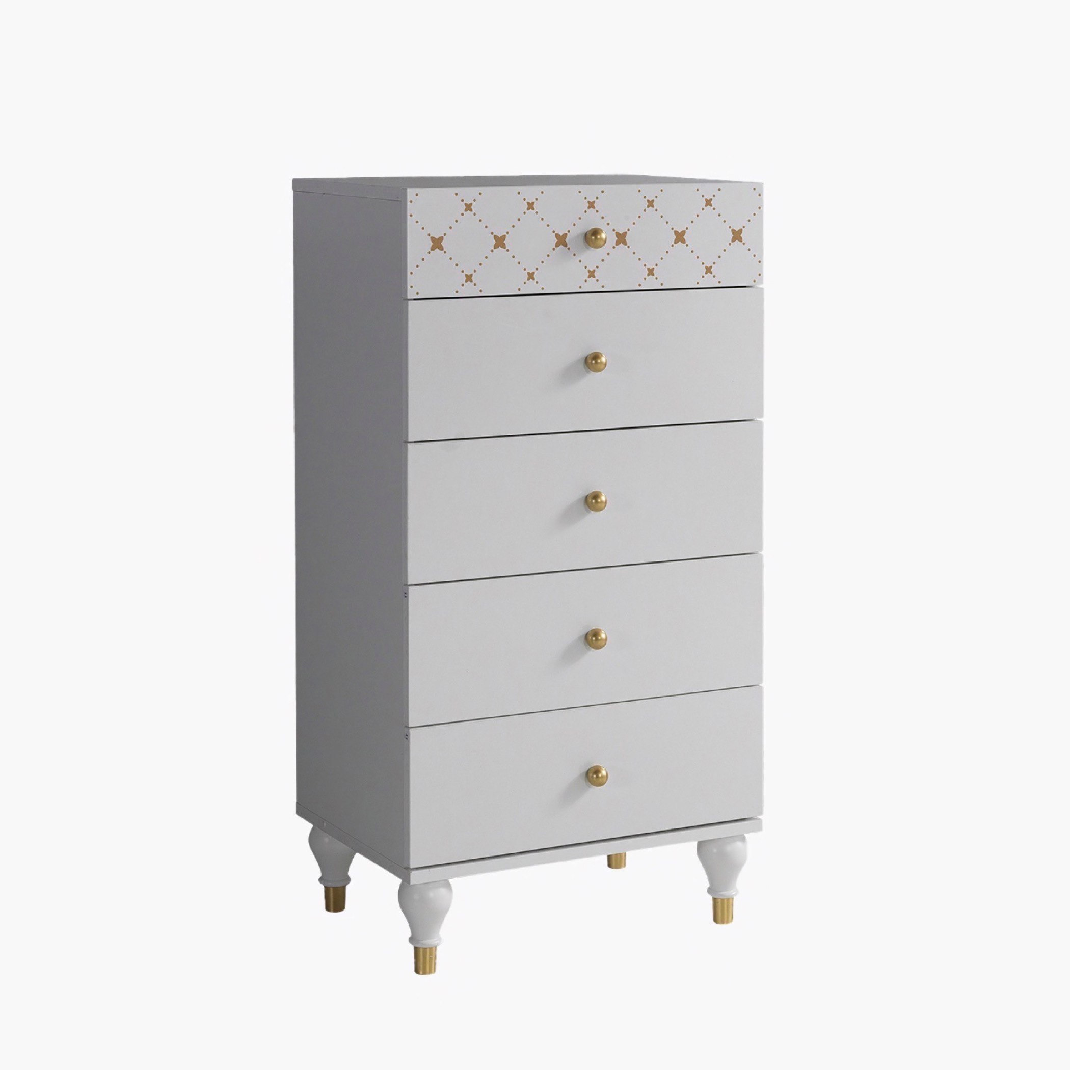 وحدة تخزين -5 أدراج من ديموند-hbxfurniture-dressersandchests-chestofdrawers-image-3