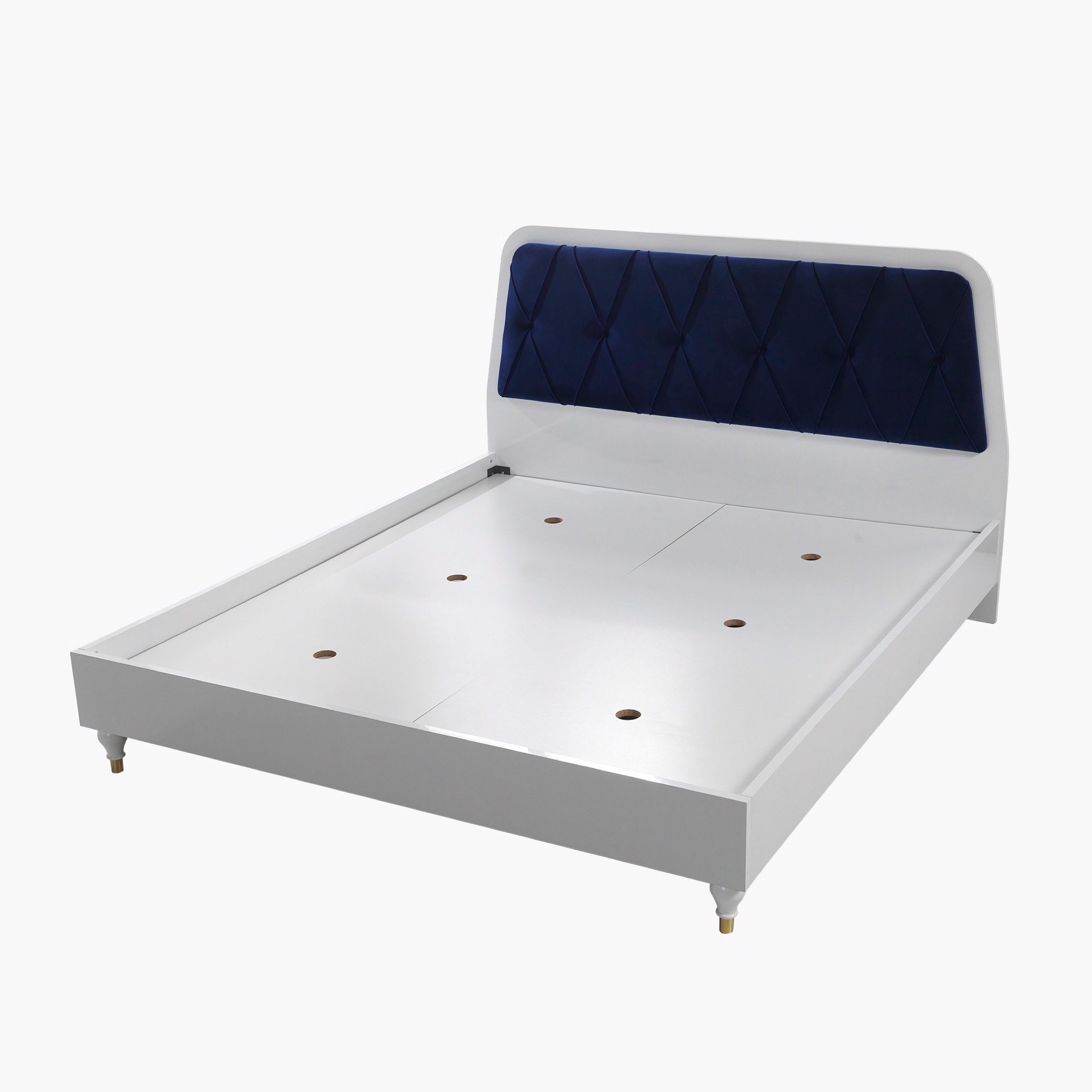 طقم غرفة نوم كينج 5 قطع من دايموند - 180x200 سم-hbxbedroom-bedsandbedsets-bedroomsets-king-image-3