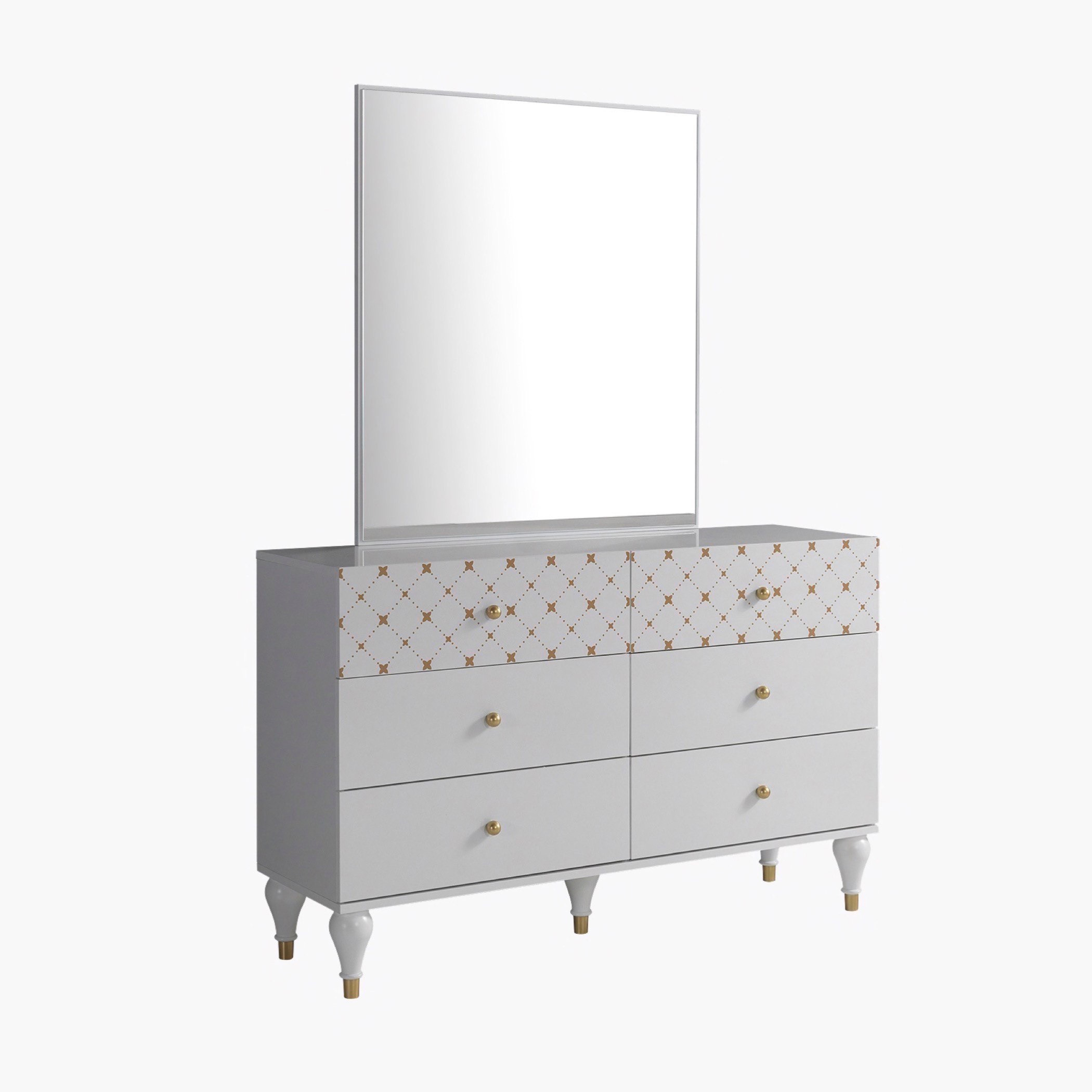 طقم غرفة نوم كينج 5 قطع من دايموند - 180x200 سم-hbxbedroom-bedsandbedsets-bedroomsets-king-image-6