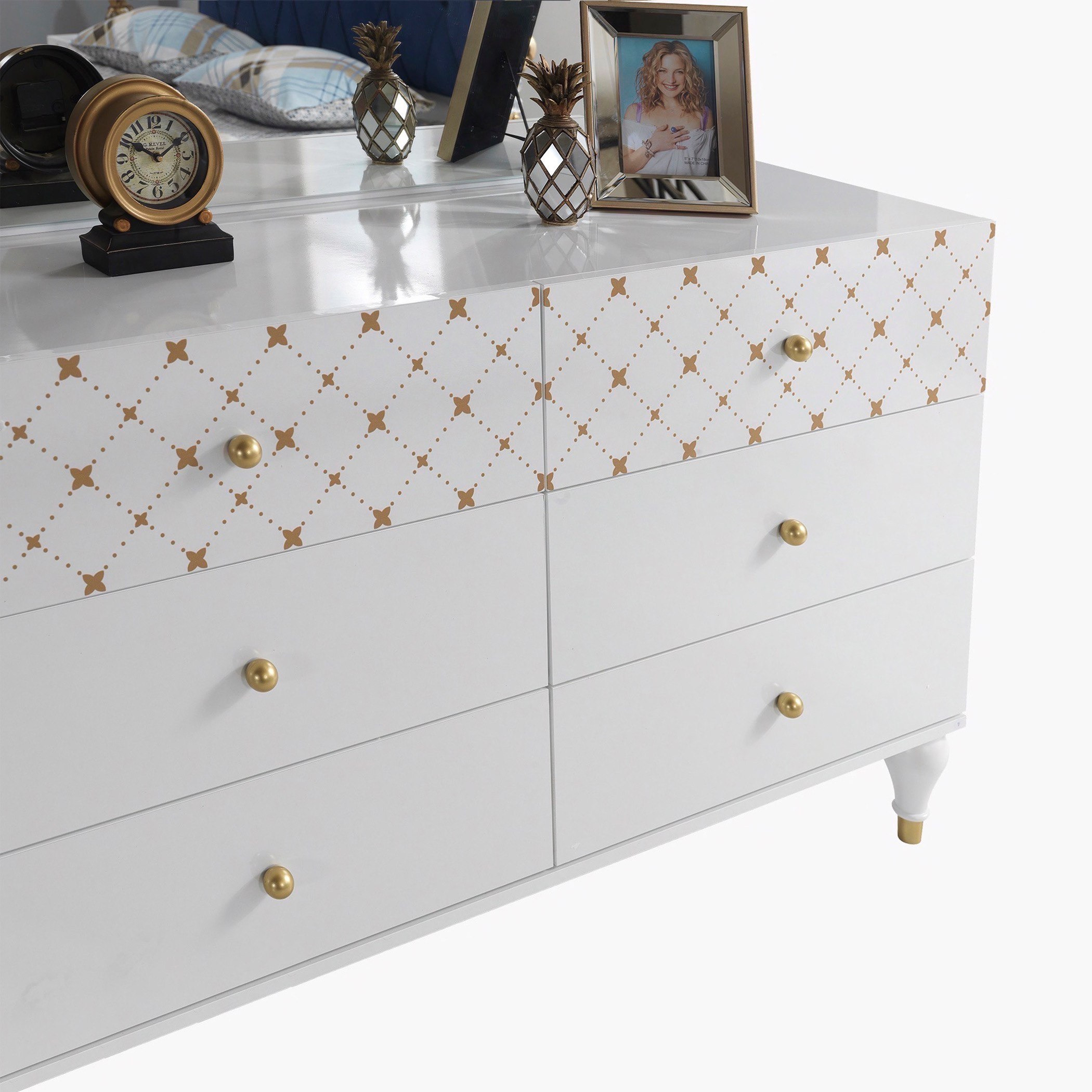 طقم غرفة نوم كينج 5 قطع من دايموند - 180x200 سم-hbxbedroom-bedsandbedsets-bedroomsets-king-image-8