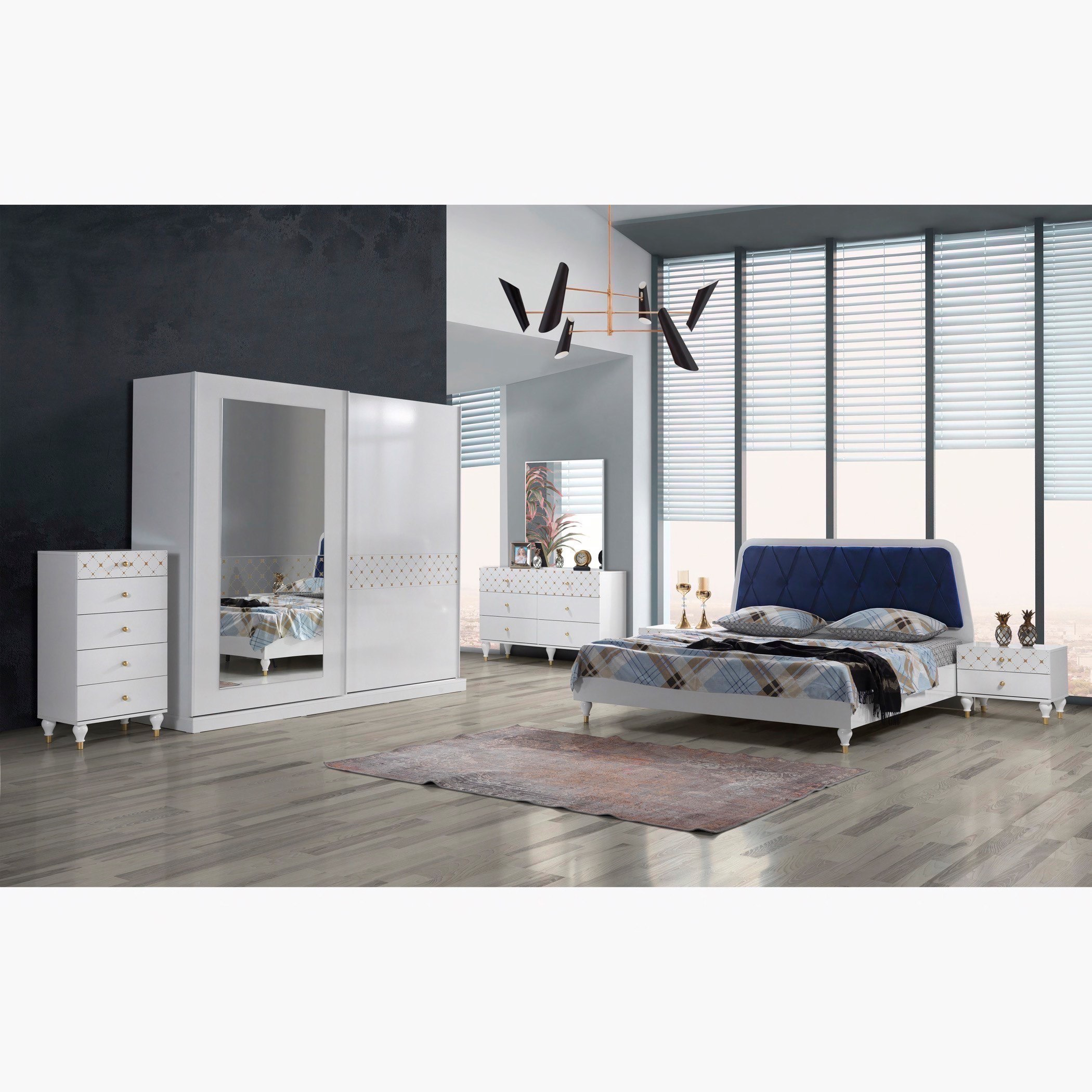 خزانة ملابس بباب انزلاقي ومرايا من دايموند-hbxfurniture-wardrobes-image-4