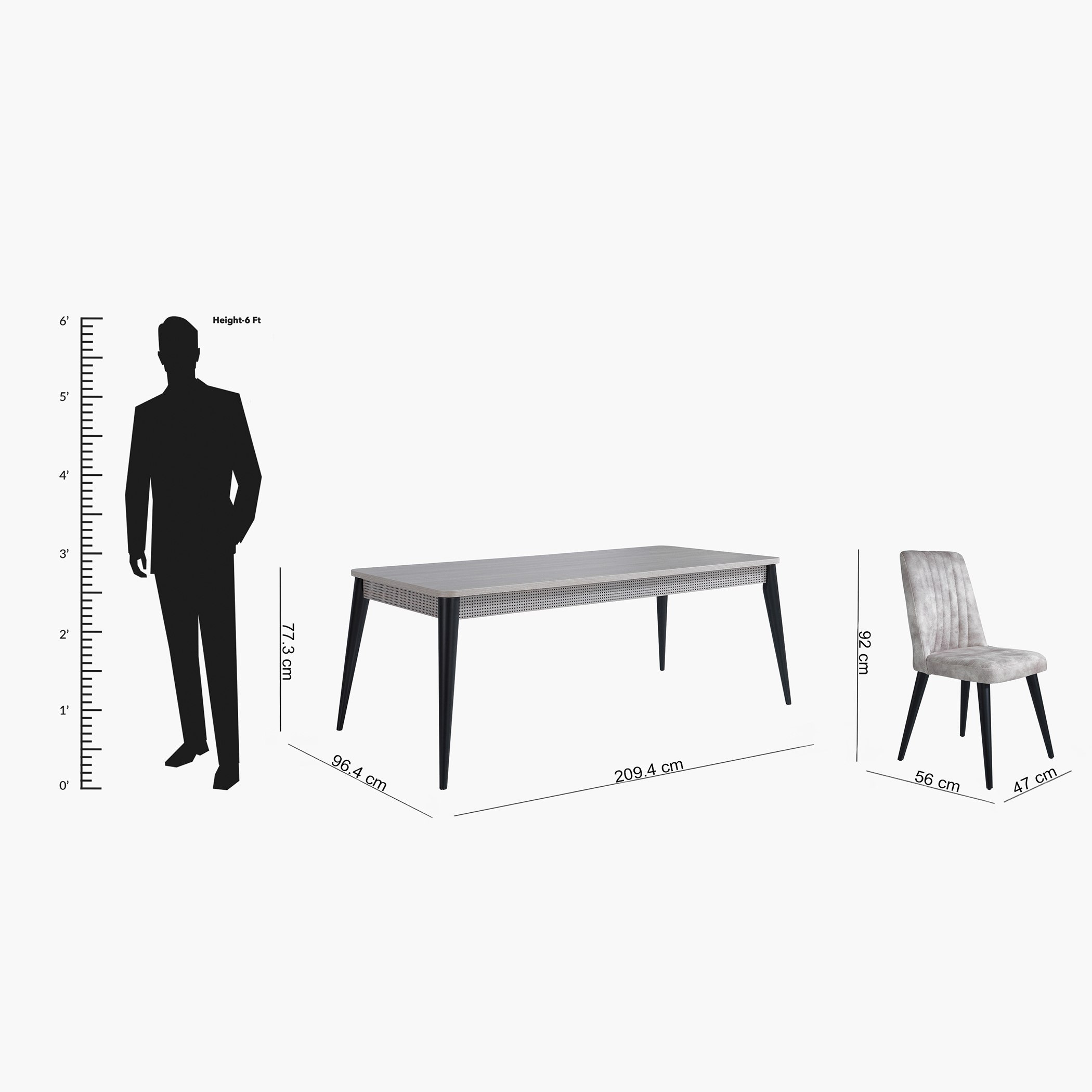طقم سفرة 8 مقاعد من مابيل-hbxfurniture-diningtablesandsets-diningsets-eightseater-image-9