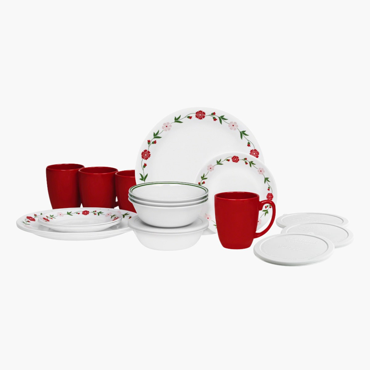 طقم مستلزمات المائدة ساند سكيتش من كورال 16- قطعة-hbxhomeware-hbxkitchen-image-1