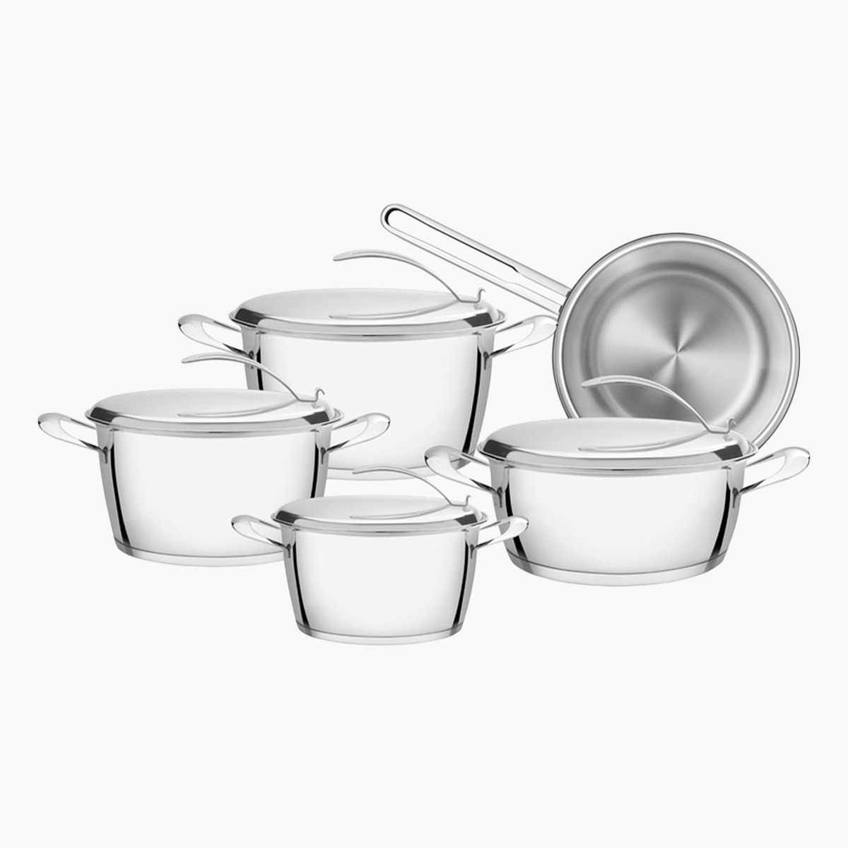 طقم أواني طهي ستانليس ستيل 9 قطع من ترامونتينا-hbxkitchen-kitchenware-foodpreparation-image-1