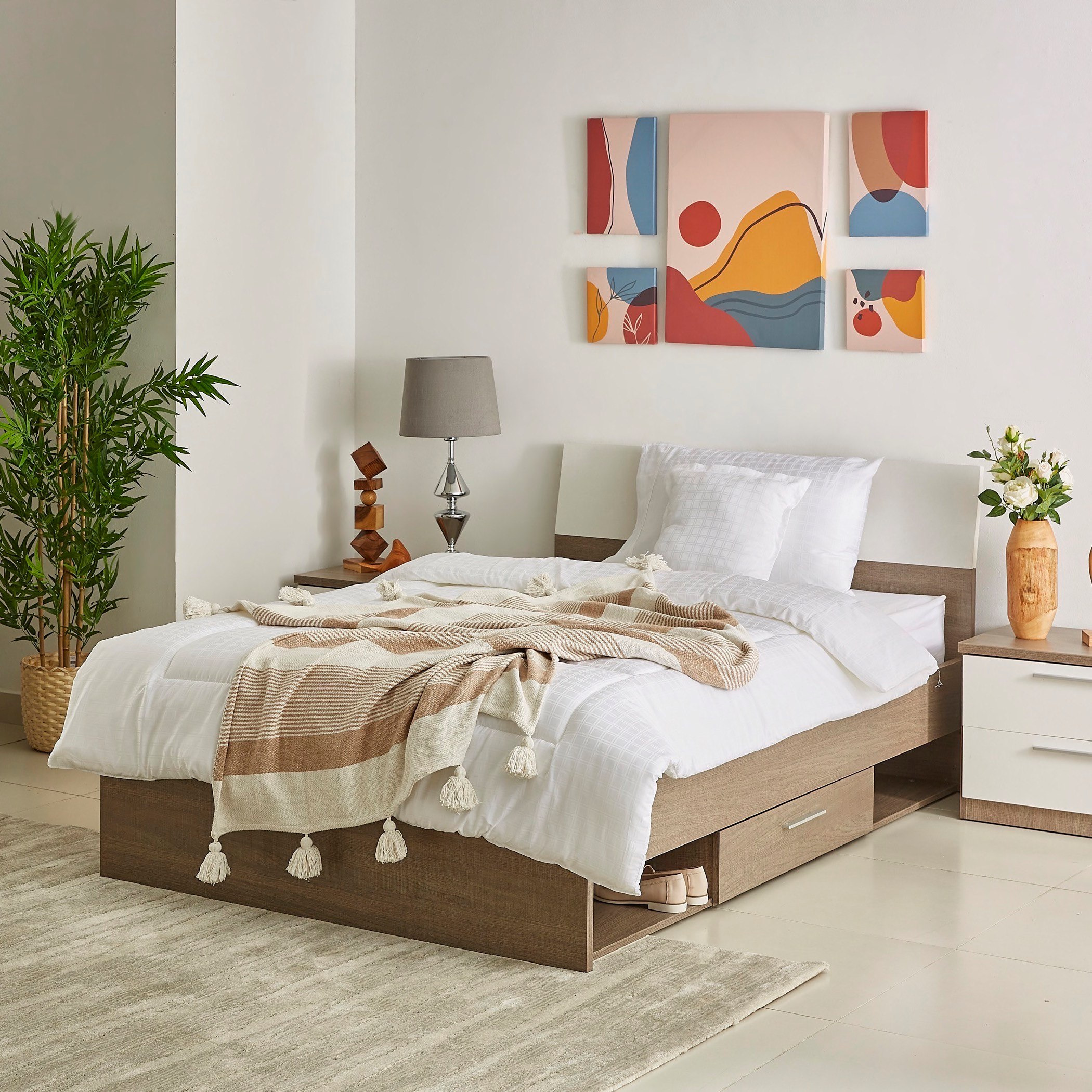Newport Dobby Satin 3-Piece Twin Comforter Set - 150x220 cm-PROMO_HB_AE_B1G1_250925-image-7