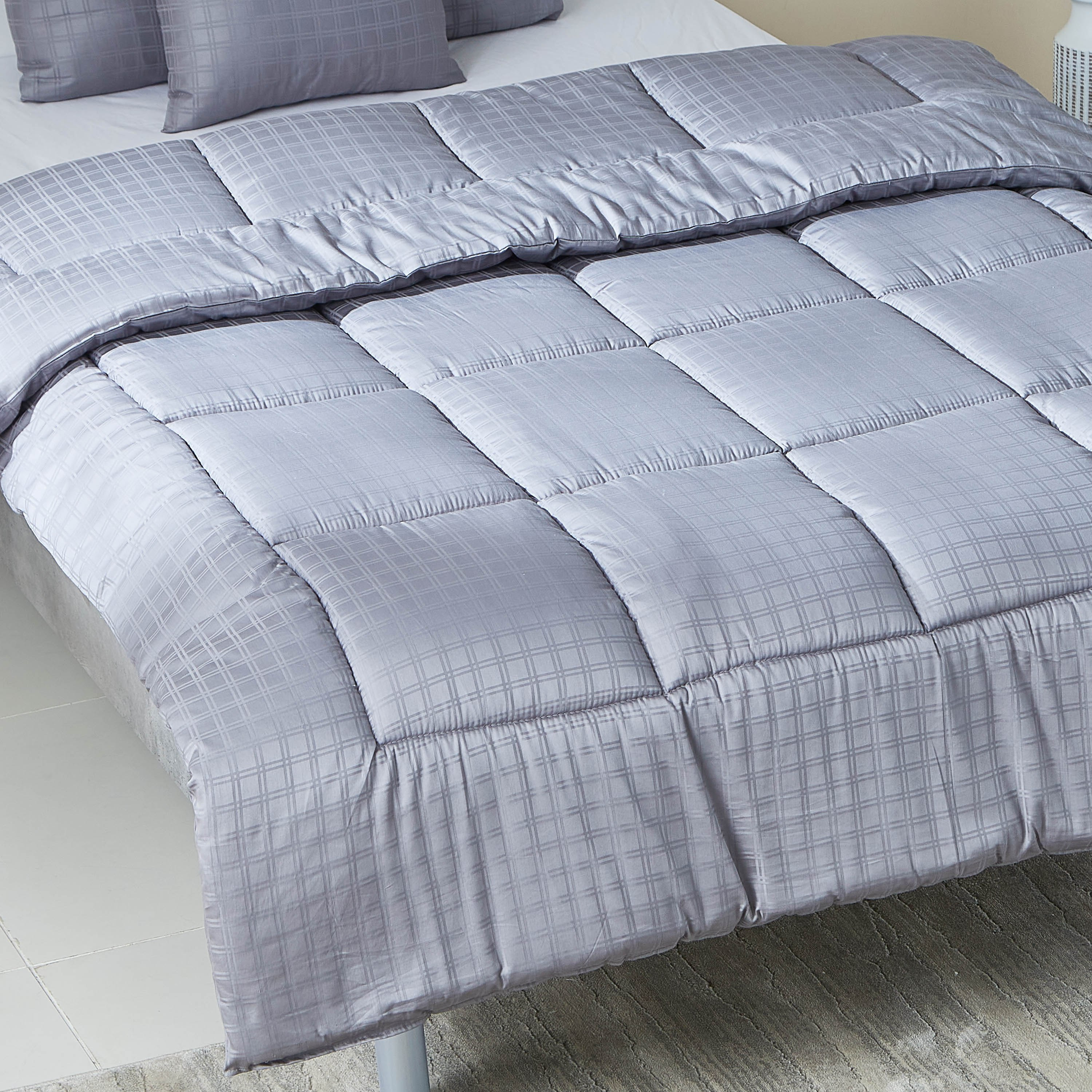 طقم لحاف مزدوج ساتان 3 قطع- 150x220 سم - نيوبورت دوبي-hbxhomeware-hbxdecorandfurnishings-image-3