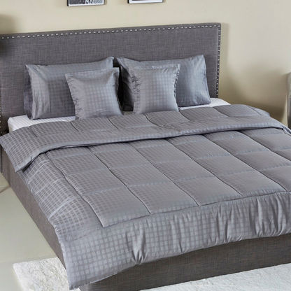 Newport Dobby Satin King 5-Piece Comforter Set  - 220x240 cms