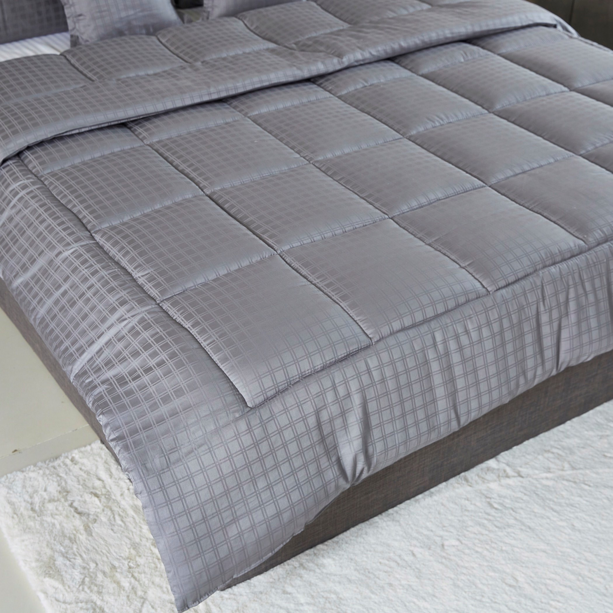 Newport Dobby Satin King 5-Piece Comforter Set  - 220x240 cm-hbxhomeware-hbxdecorandfurnishings-image-3