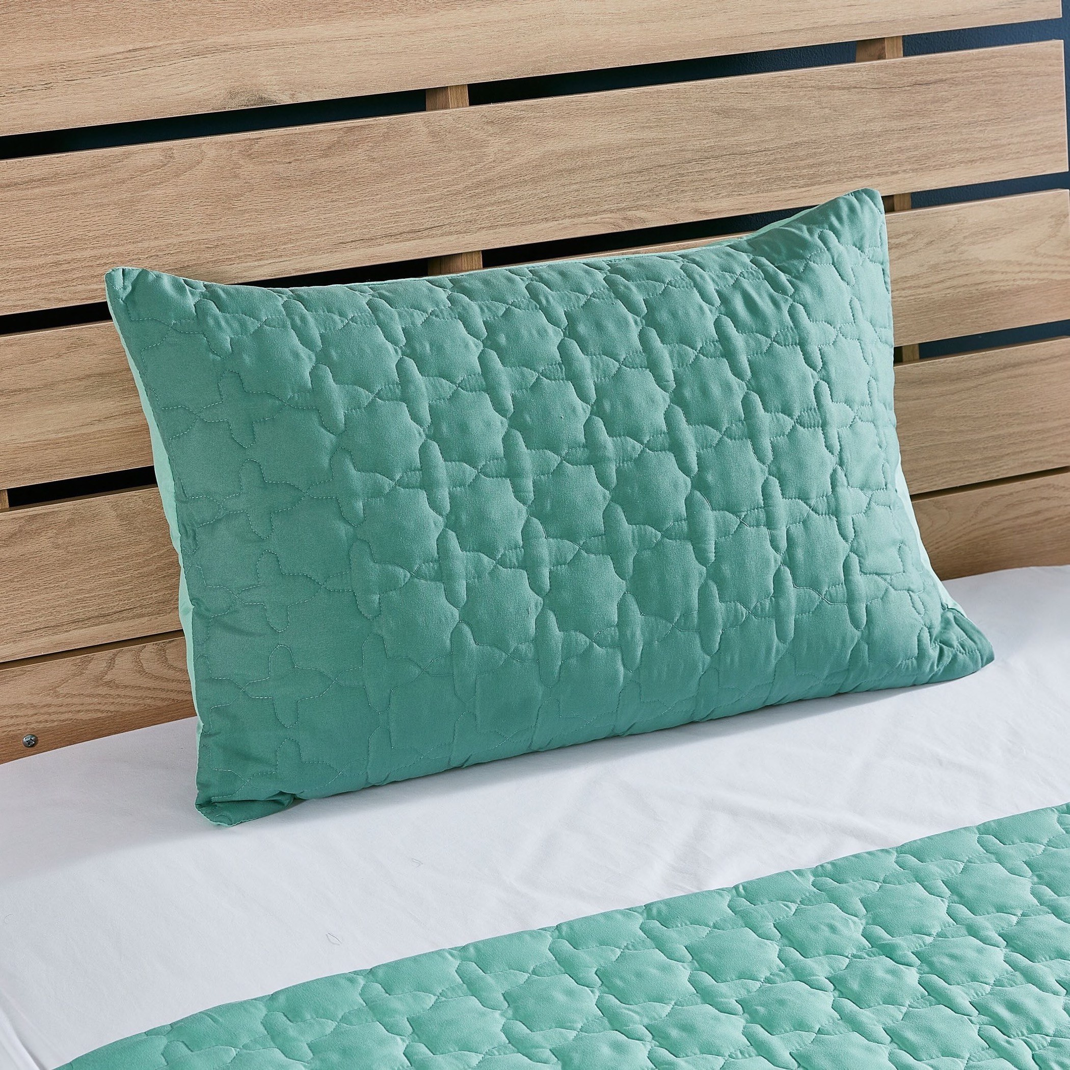 طقم مفارش سرير مزدوج -قطعتين قطع ميكروفايبر من إبليزا- 160x220 سم-hbxdecorandfurnishings-bedding-bedspreadsandquilts-image-3