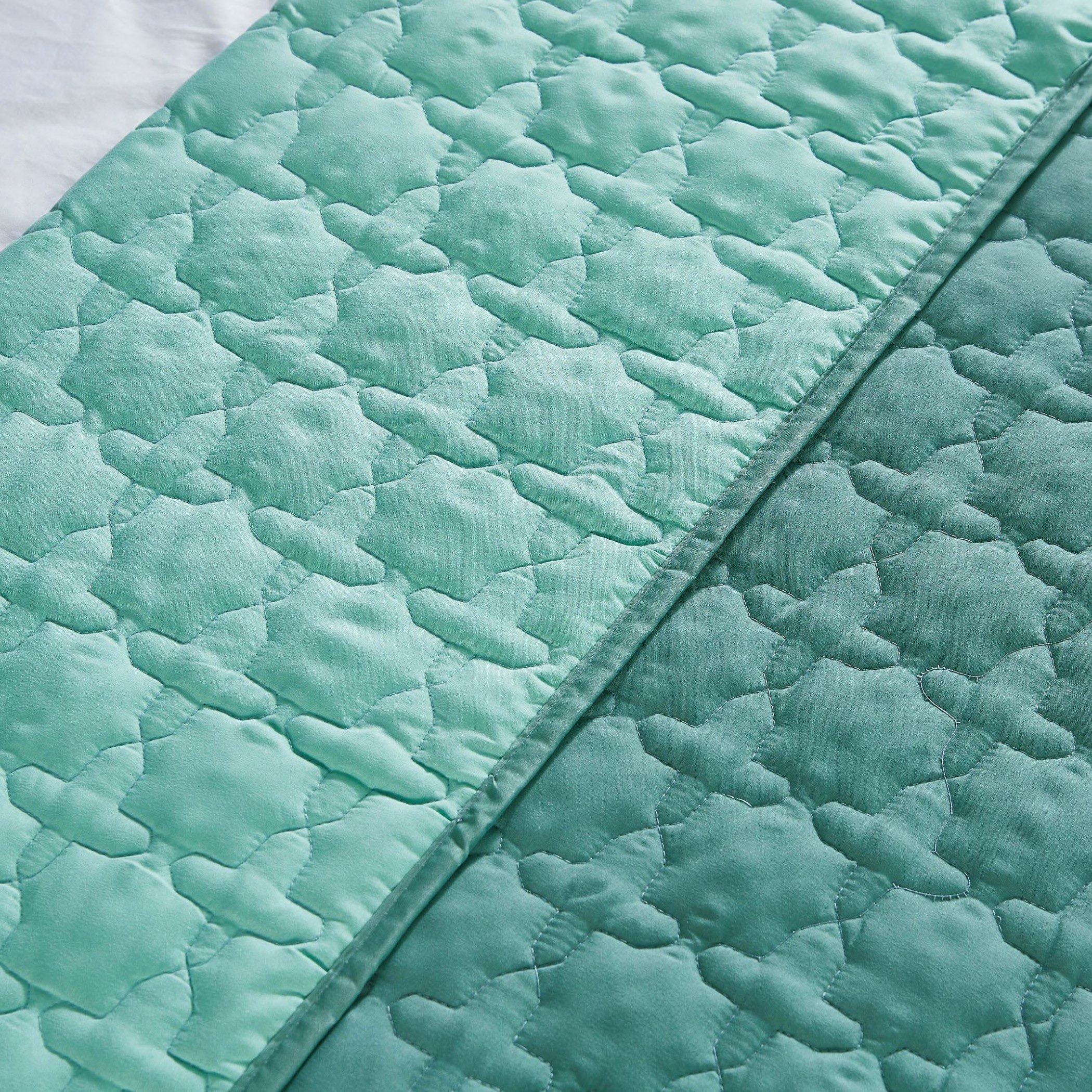 طقم مفارش سرير مزدوج -قطعتين قطع ميكروفايبر من إبليزا- 160x220 سم-hbxdecorandfurnishings-bedding-bedspreadsandquilts-image-5