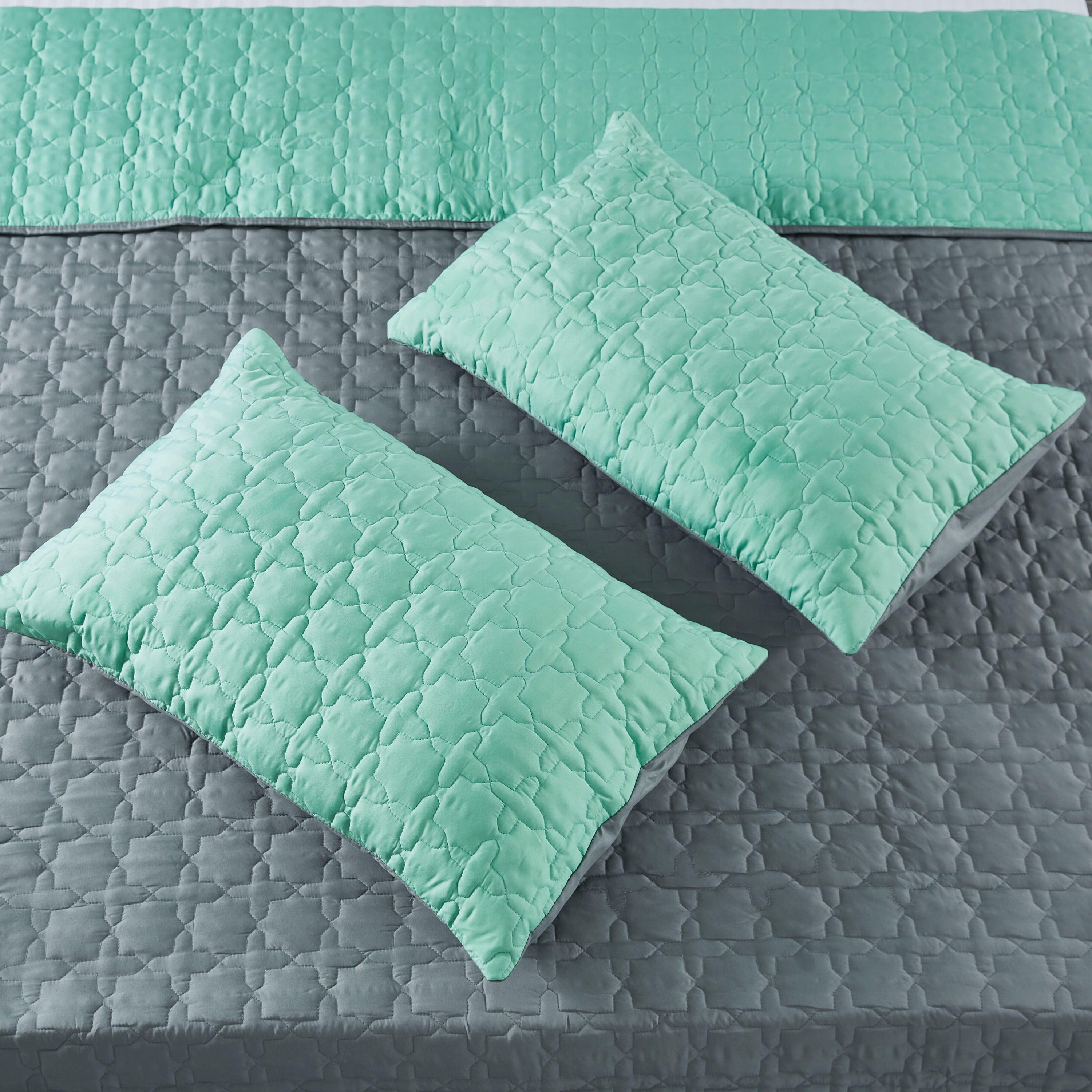 طقم مفروشات سرير كينج مايكروفايبر-3 قطع من إبليزا - 220x240 سم-hbxdecorandfurnishings-bedding-bedspreadsandquilts-image-5