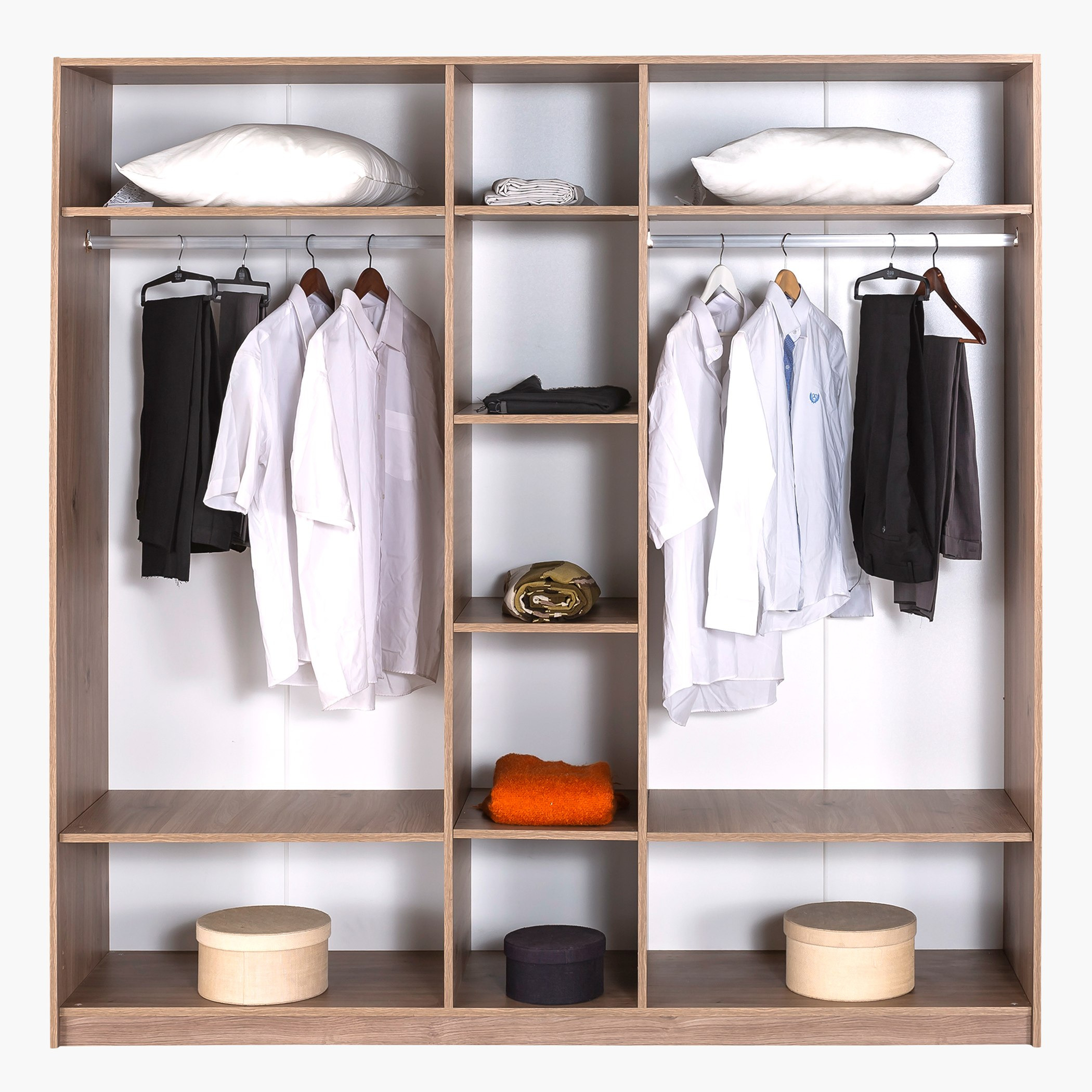 خزانة ملابس 5 أبواب مع مرآة - كوبا من موڤو-hbxfurniture-wardrobes-image-4