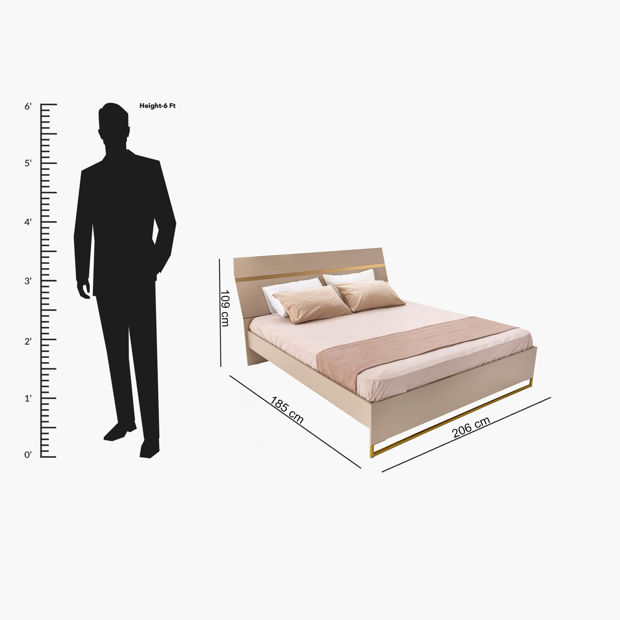 طقم غرفة نوم كينج 5 قطع من دافني -  180x200 سم-hbxbedroom-bedsandbedsets-bedroomsets-king-image-17