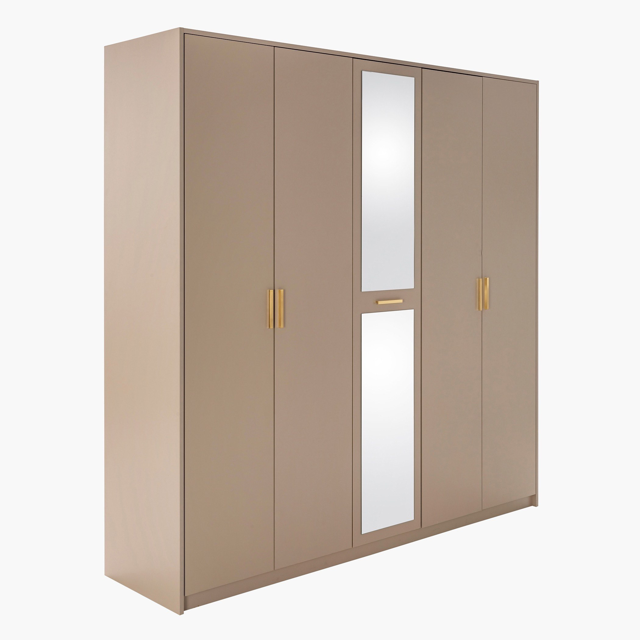خزانة ملابس 5 أبواب بمرآة من دافني -hbxfurniture-wardrobes-image-3