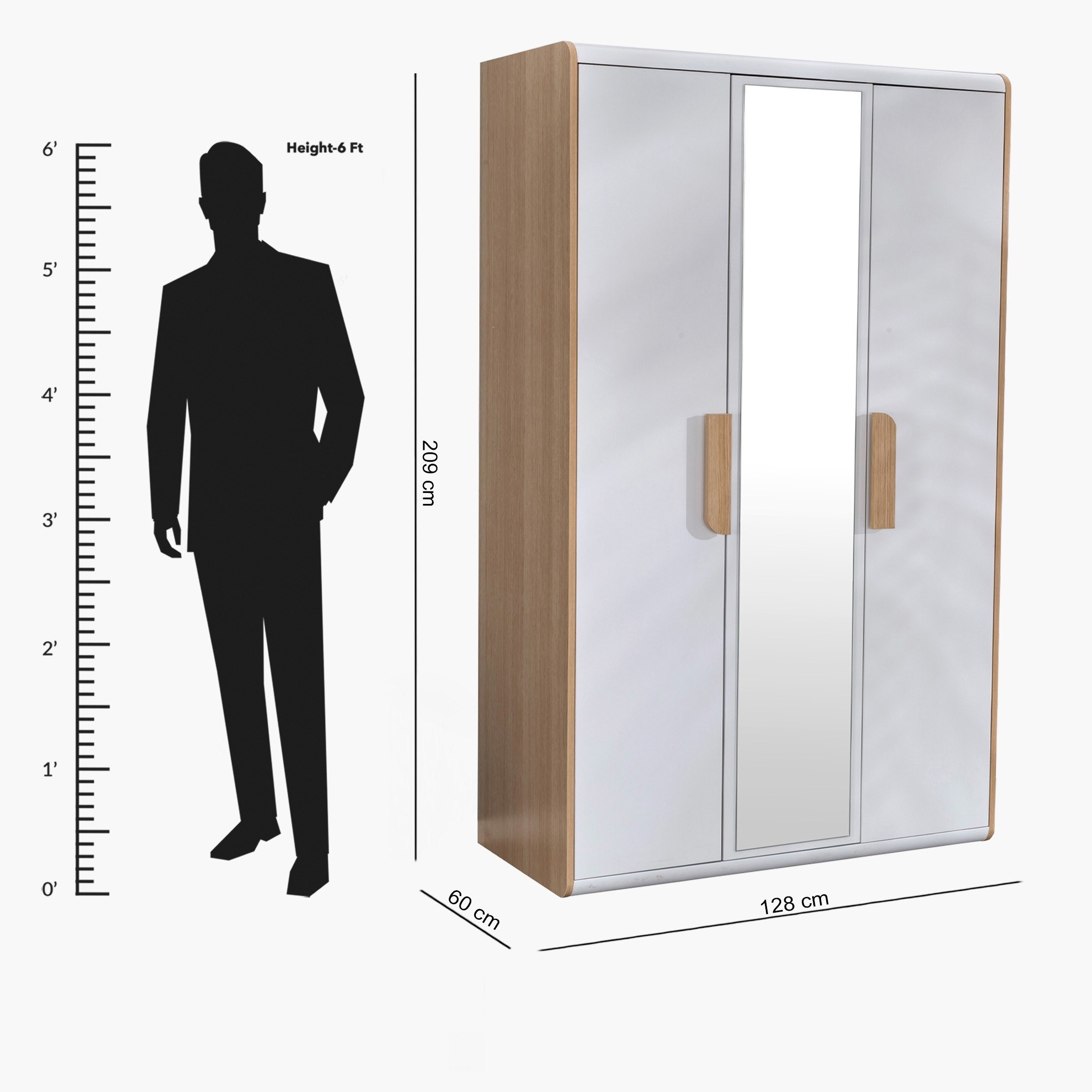 خزانة ملابس 3 أبواب بمرآة من جينيسيس-hbxfurniture-wardrobes-image-7