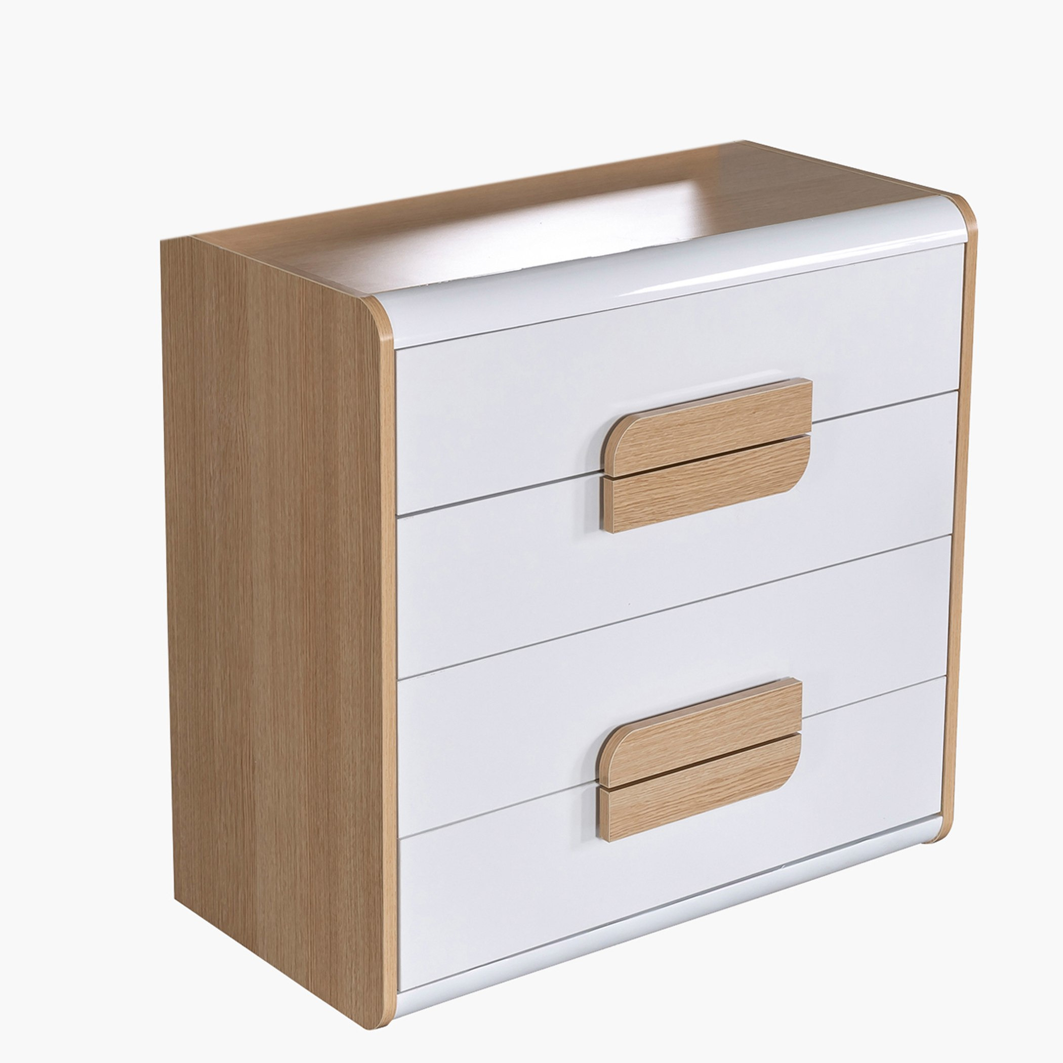 طاولة تزيين صغيرة 4 أدراج دون مرآة من جينيسيس-hbxfurniture-kidsroom-kidsdressersandmirrors-image-3
