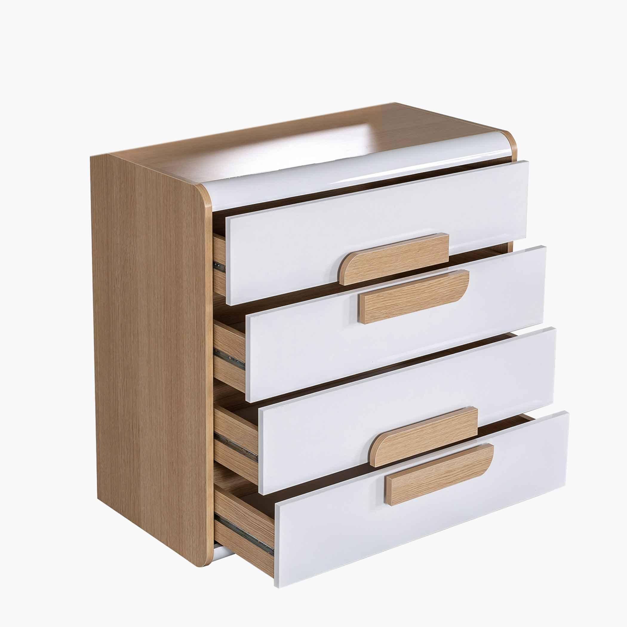 طاولة تزيين صغيرة 4 أدراج دون مرآة من جينيسيس-hbxfurniture-kidsroom-kidsdressersandmirrors-image-4