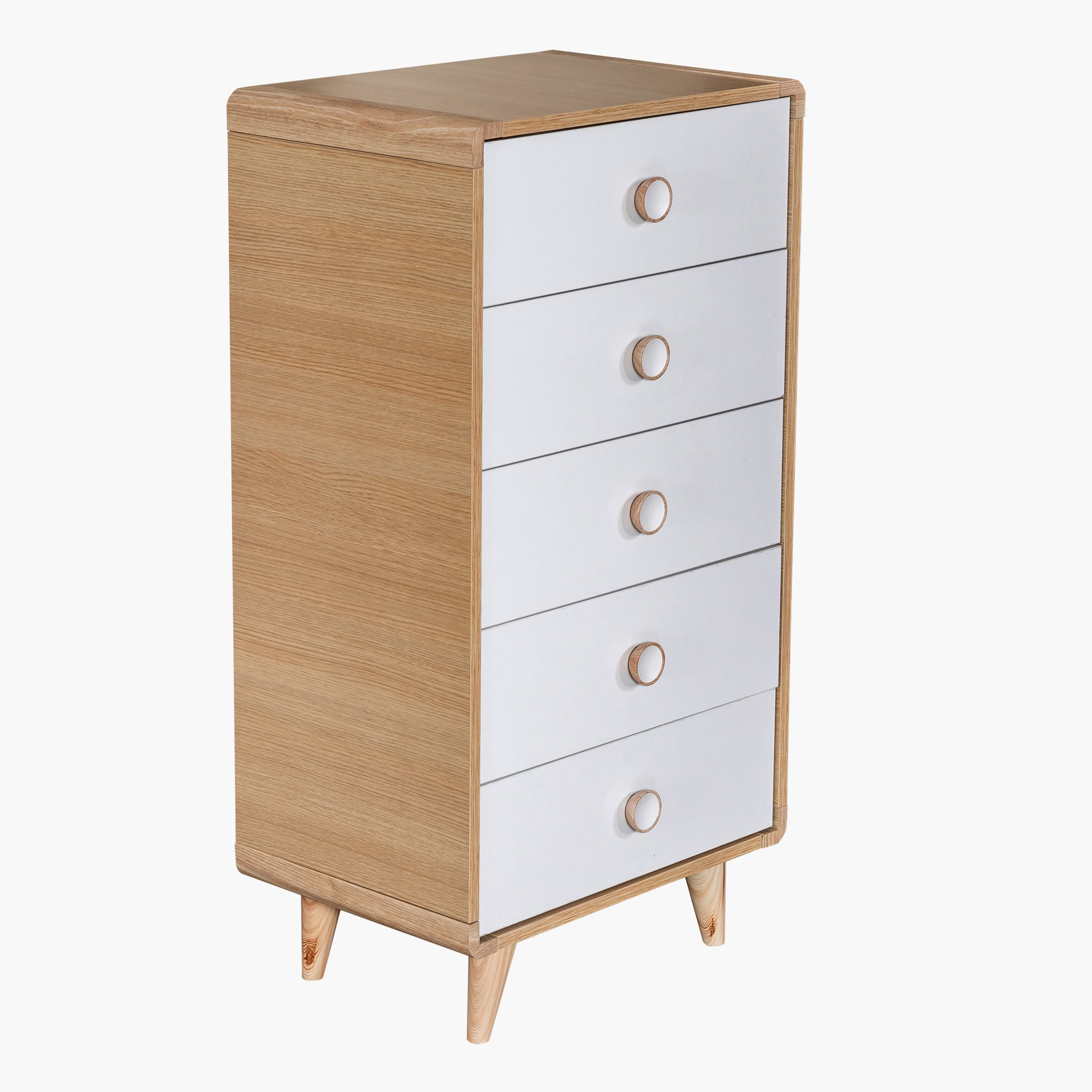 وحدة 5 أدراج من جينيفا-hbxfurniture-dressersandchests-chestofdrawers-image-3