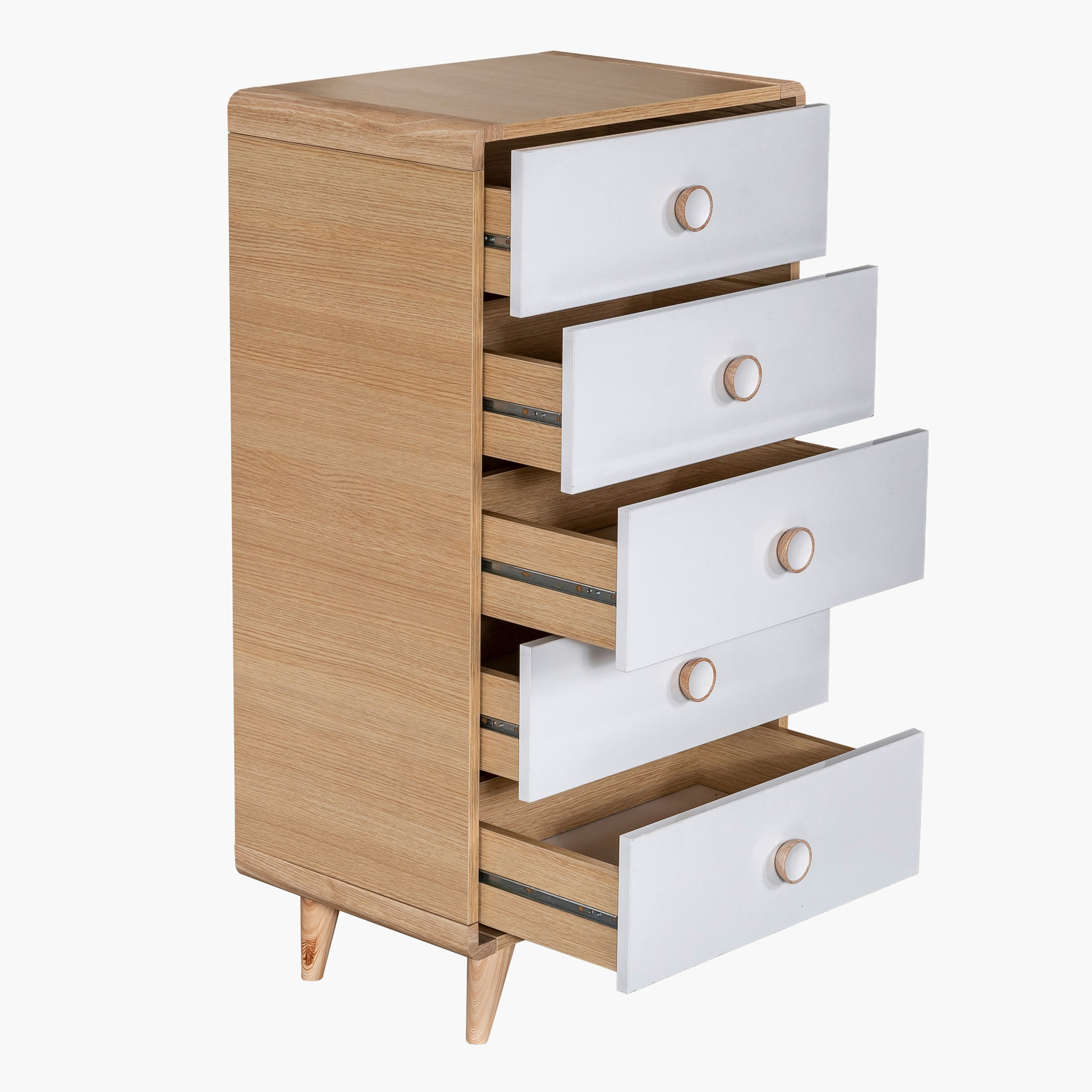 وحدة 5 أدراج من جينيفا-hbxfurniture-dressersandchests-chestofdrawers-image-4