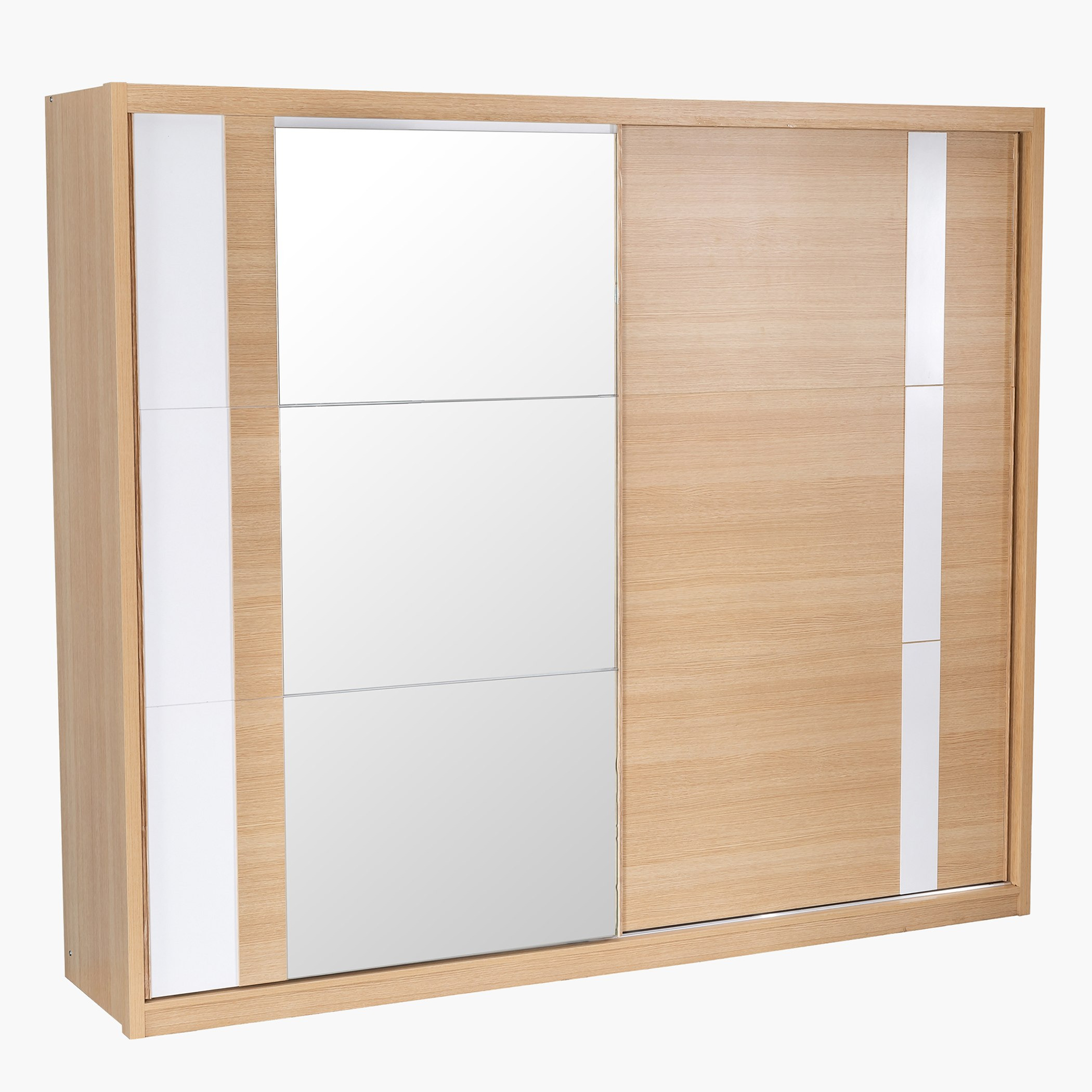 خزانة ملابس ببابين انزلاقيين مع مرآة من جنيفا-hbxfurniture-wardrobes-image-3