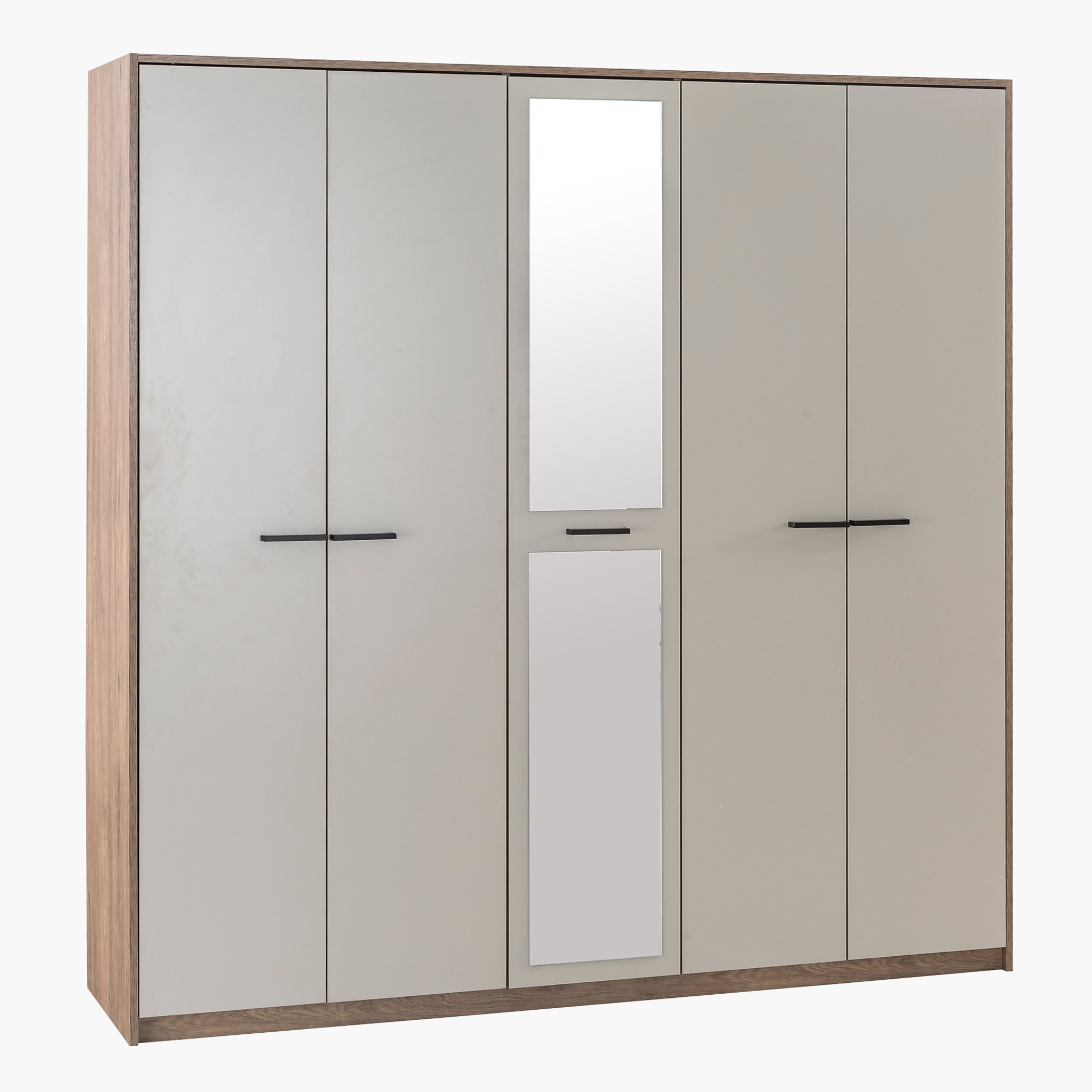 خزانة ملابس 5 أبواب مع مرآة - سانتانا من موڤو-hbxfurniture-wardrobes-image-3