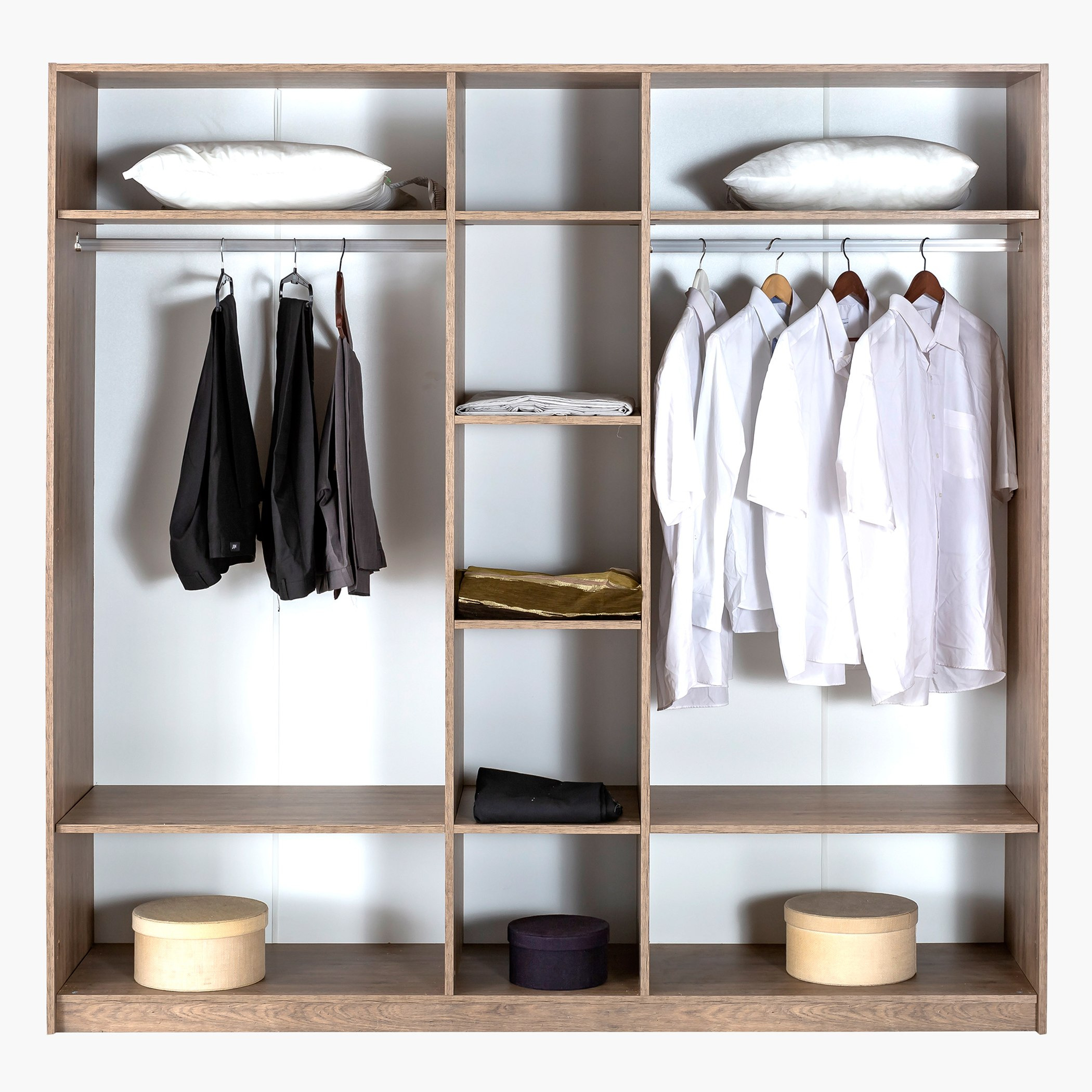 خزانة ملابس 5 أبواب مع مرآة - سانتانا من موڤو-hbxfurniture-wardrobes-image-4