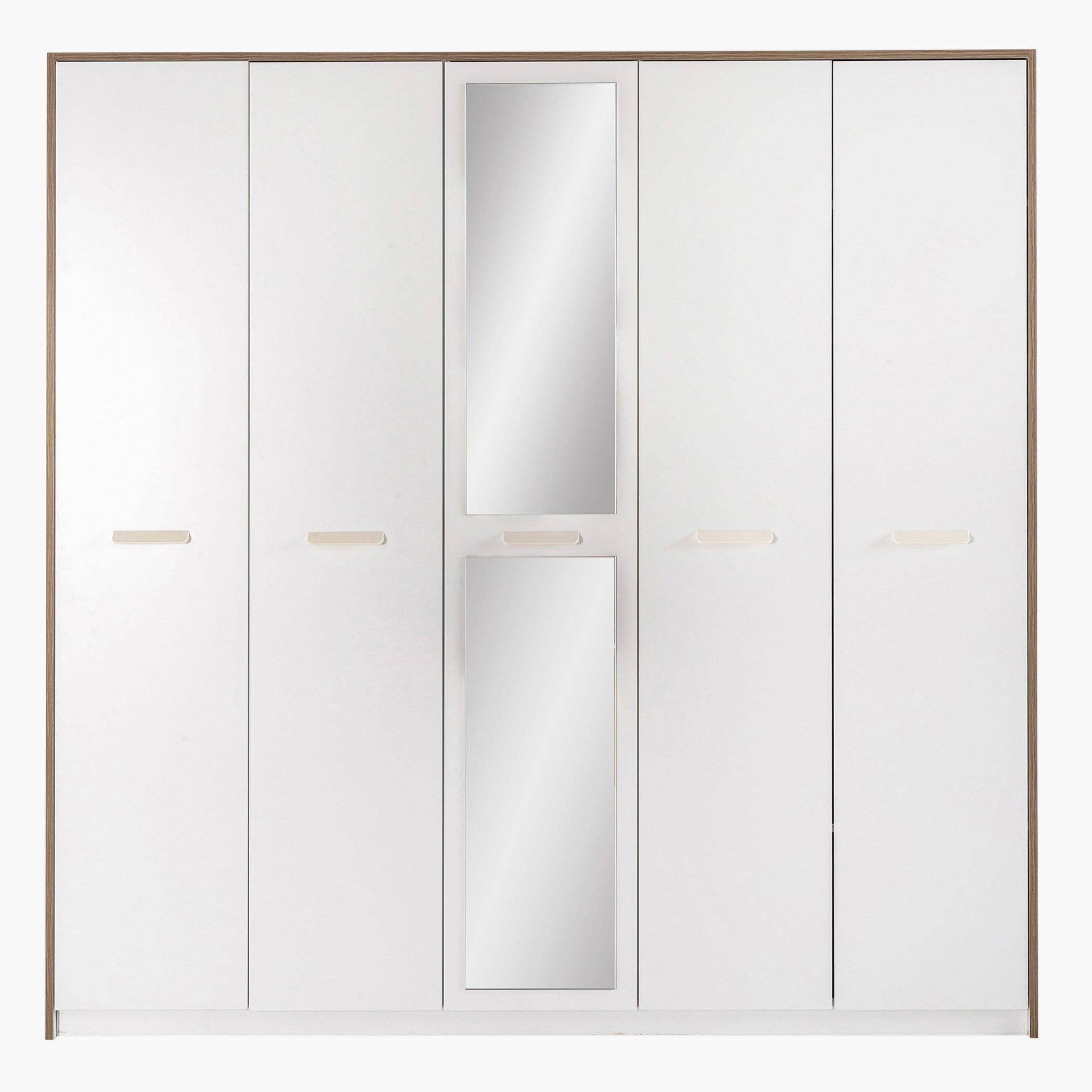 خزانة ملابس بـ5 أبواب ومرآة من ترافيس-hbxfurniture-wardrobes-image-2