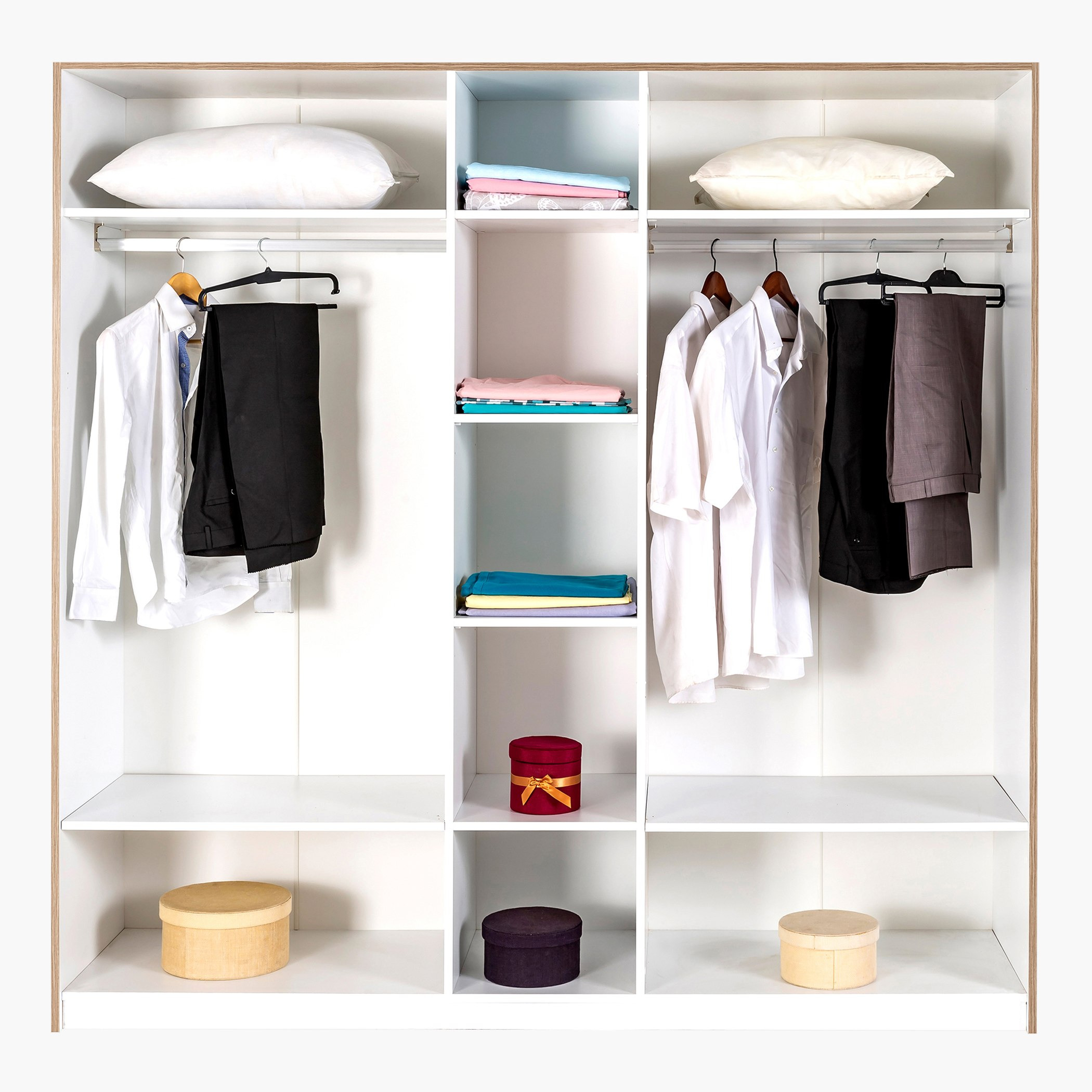 خزانة ملابس بـ5 أبواب ومرآة من ترافيس-hbxfurniture-wardrobes-image-4