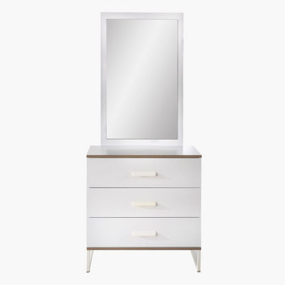 Travis 3-Drawer Young Dresser without Mirror