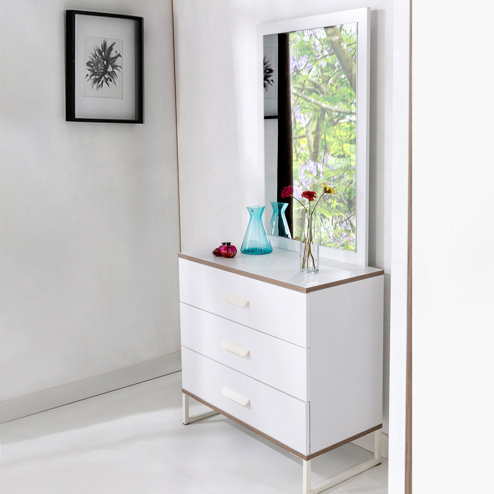 مرآة دون طاولة تزيين 3 أدراج من ترافيس-hbxfurniture-kidsroom-kidsdressersandmirrors-image-4