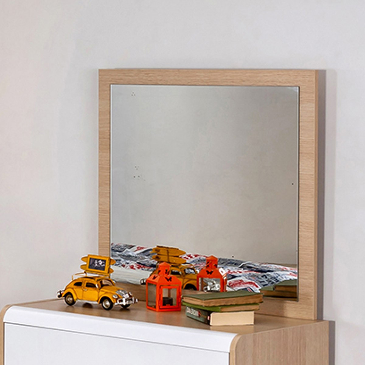 مرآة دون طاولة تزيين صغيرة 4 أدراج من جينيسيس-hbxfurniture-kidsroom-kidsdressersandmirrors-image-1