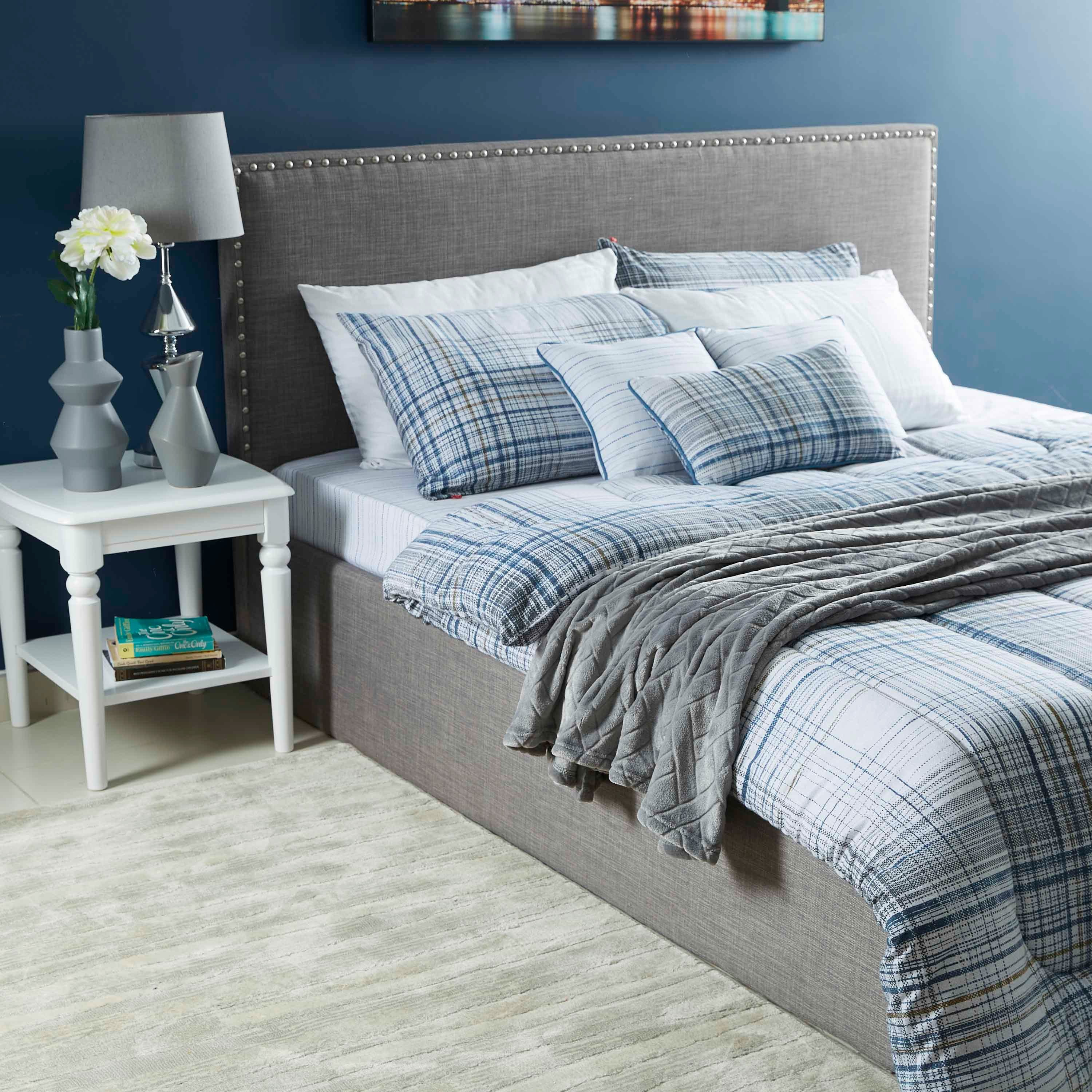 بطانية فلانيل كوين منقوشة من نوفا - 200x220 سم-hbxhomeware-hbxbedroom-image-4