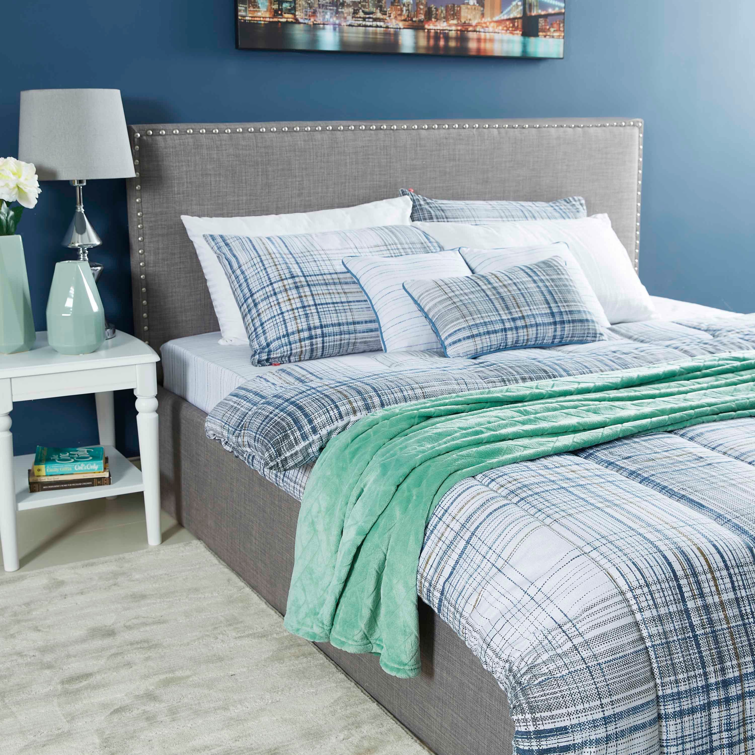 بطانية فلانيل كوين منقوشة من نوفا - 200x220 سم-hbxhomeware-hbxbedroom-image-4
