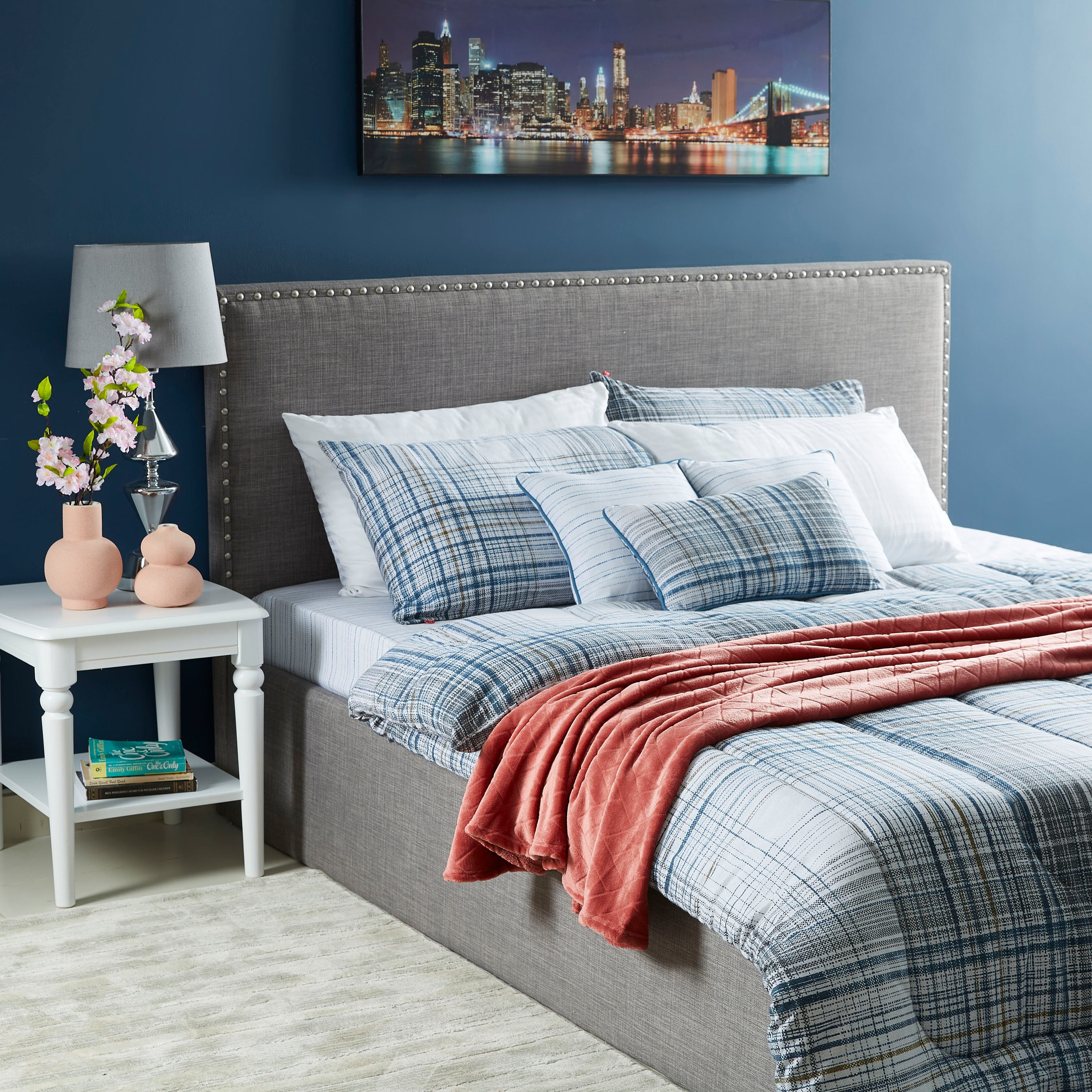 بطانية فلانيل مزدوجة منقوشة من نوفا- 150x200 سم-hbxhomeware-hbxbedroom-image-4