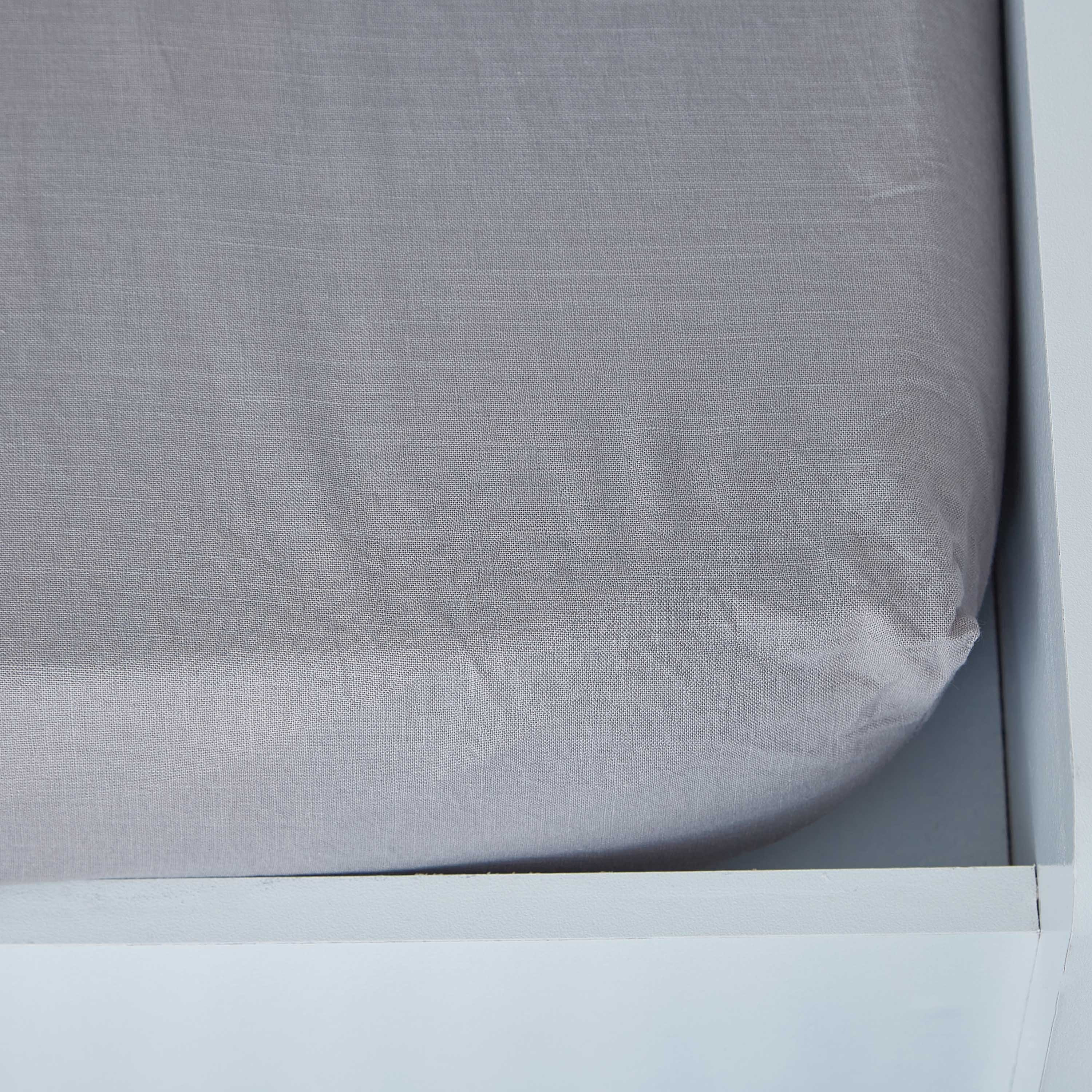 شرشف مطاطي مزدوج من فينتدج- 120x200 سم-hbxhomeware-hbxbedroom-image-3