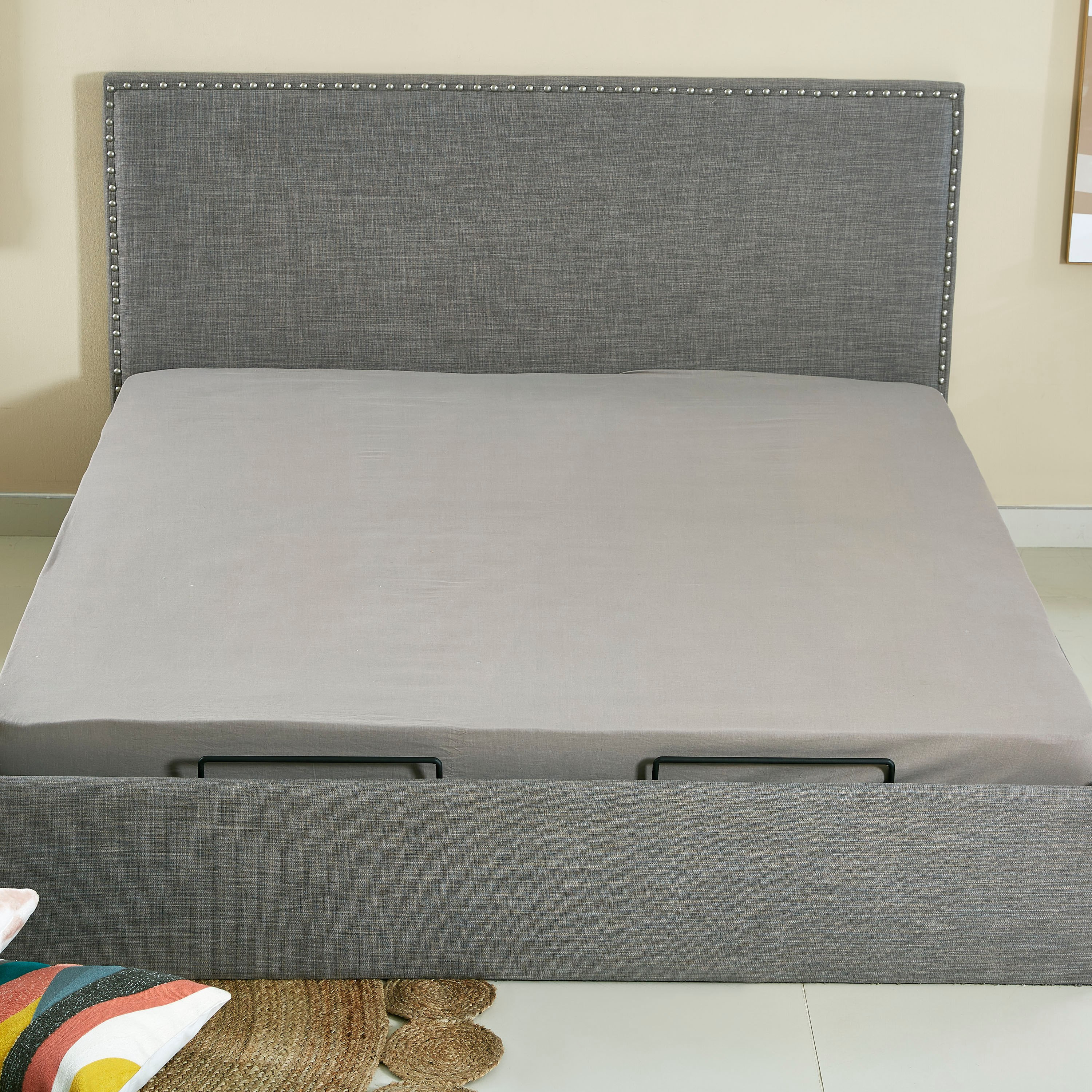 شرشف مطّاطي كينج من فينتدج  - 180x200 سم-hbxhomeware-hbxbedroom-image-2