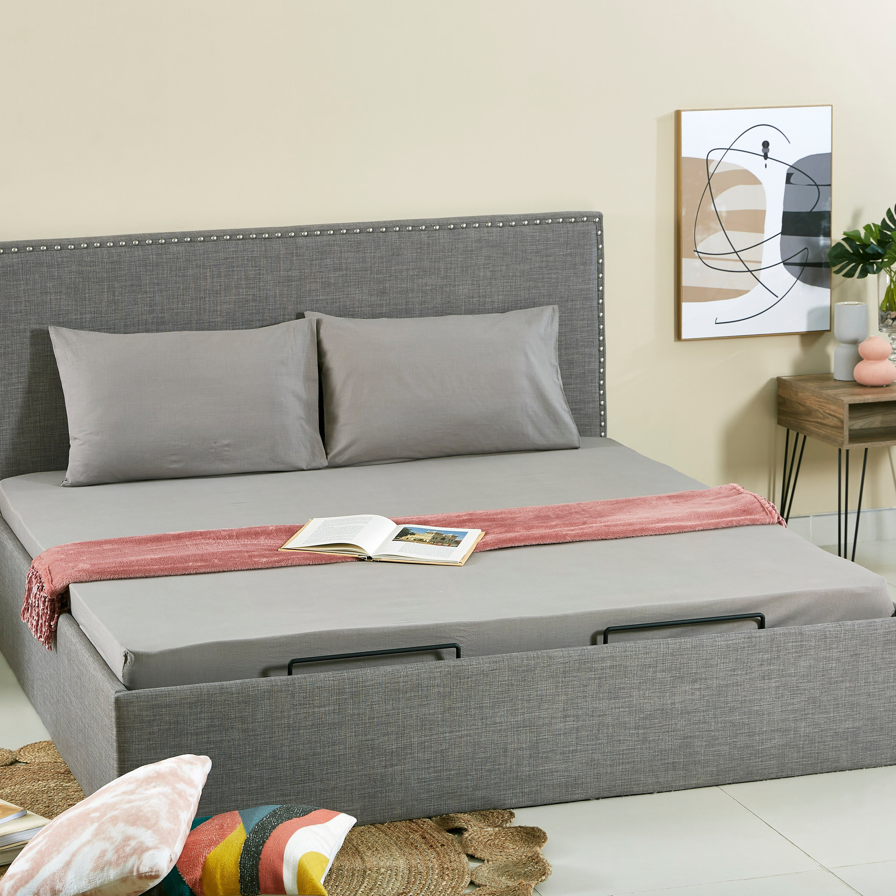شرشف مطّاطي كينج من فينتدج  - 180x200 سم-hbxhomeware-hbxbedroom-image-5