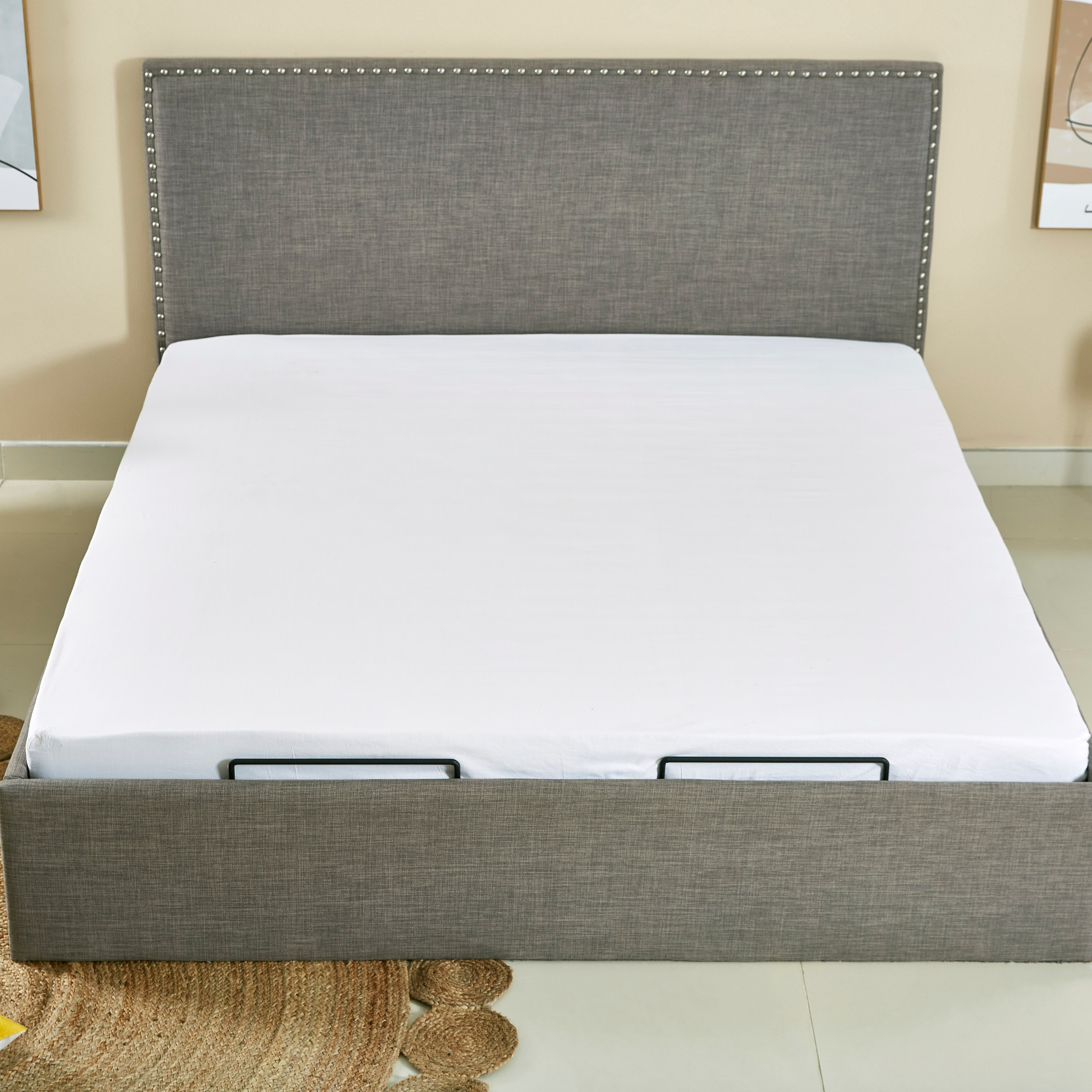 شرشف مطّاطي كينج من فينتدج  - 180x200 سم-hbxhomeware-hbxbedroom-image-2