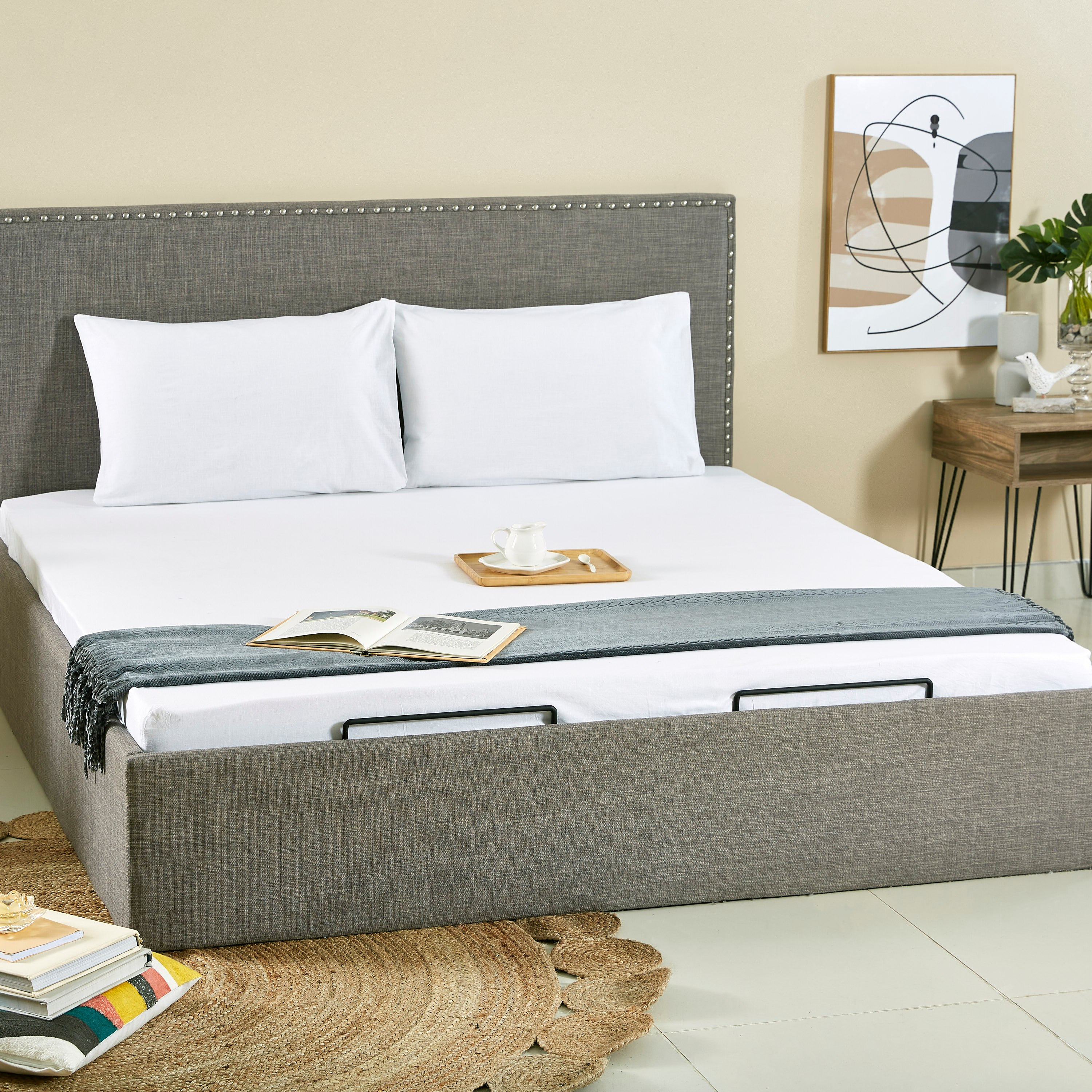 شرشف مطّاطي كينج من فينتدج  - 180x200 سم-hbxhomeware-hbxbedroom-image-5