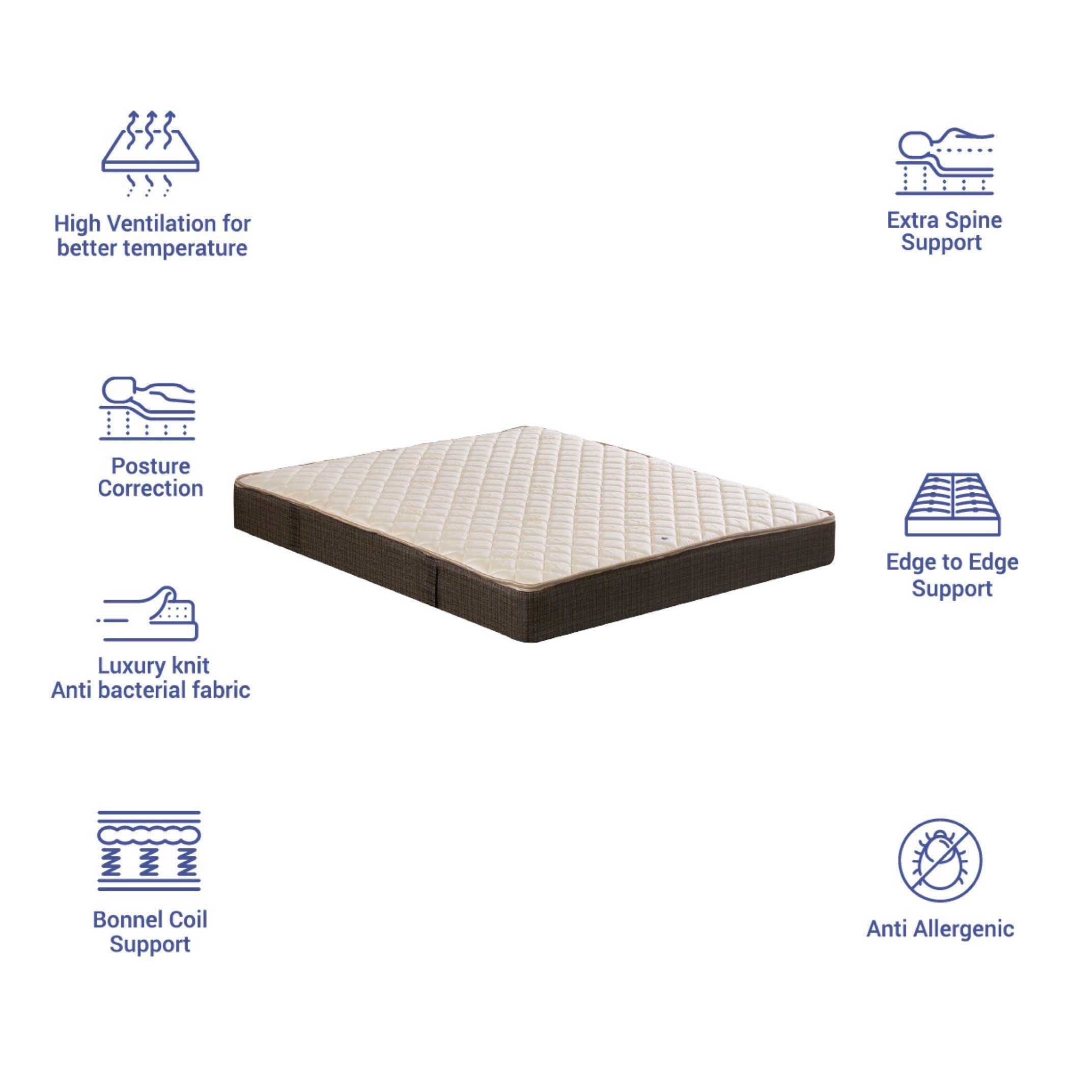 مرتبة كينج بنوابض بونيل من آي سانتوريني - 180x200x20 سم-hbxfurniture-mattresses-king-image-9