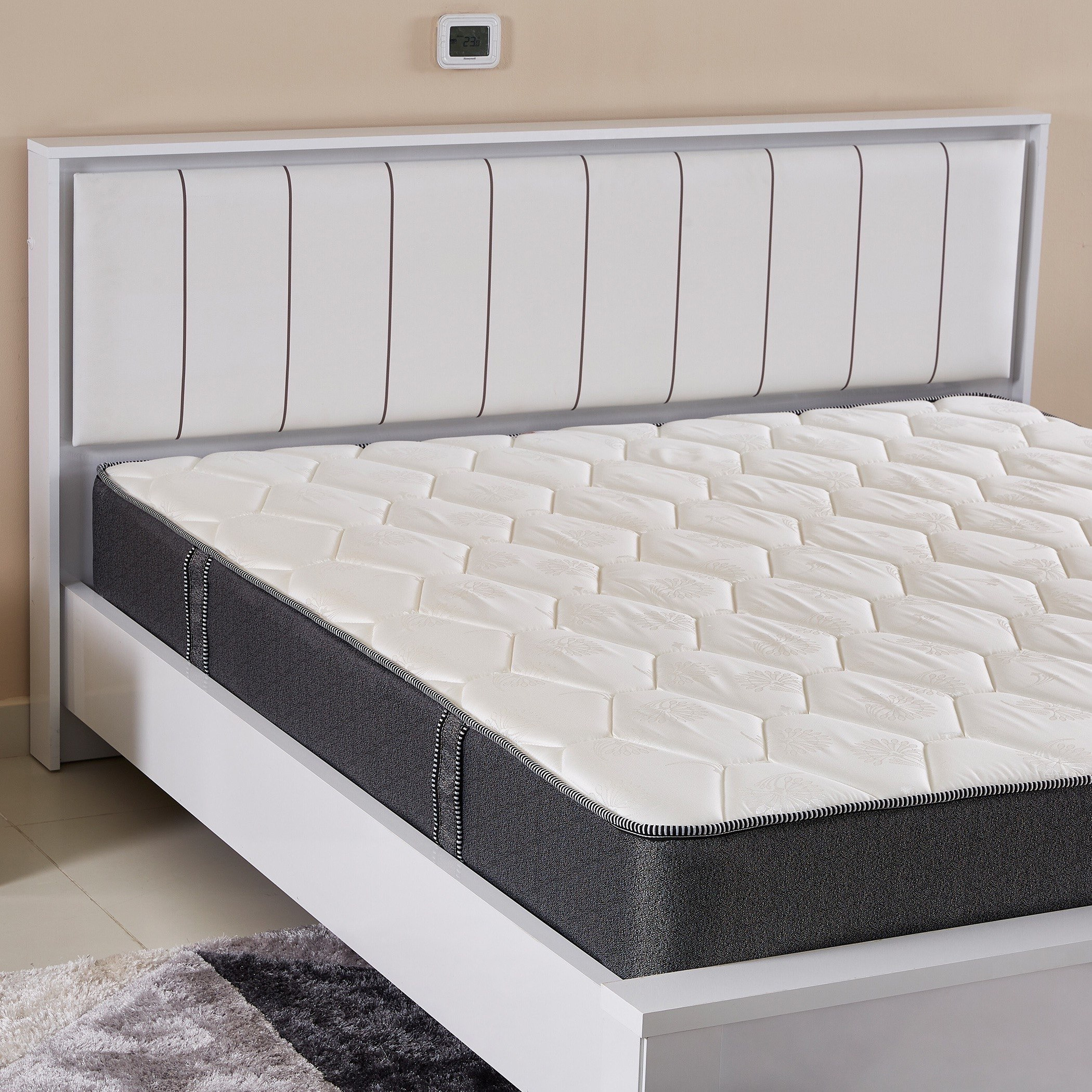 iSeatle King Size Bonnell Spring Mattress - 180x200x23 cm-hbxfurniture-mattresses-king-image-2