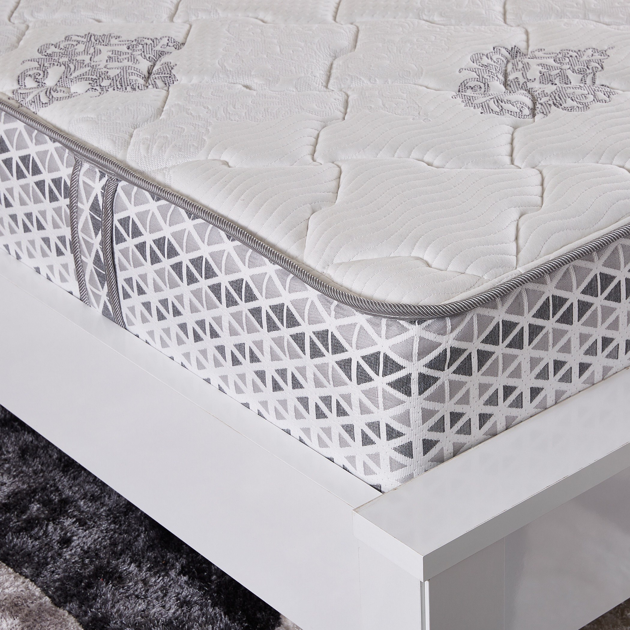 مرتبة إسفنج فيسكو مقاس كينج بيدك هايبرد من آيبوستورا - 180x200x26 سم-hbxfurniture-mattresses-king-image-3