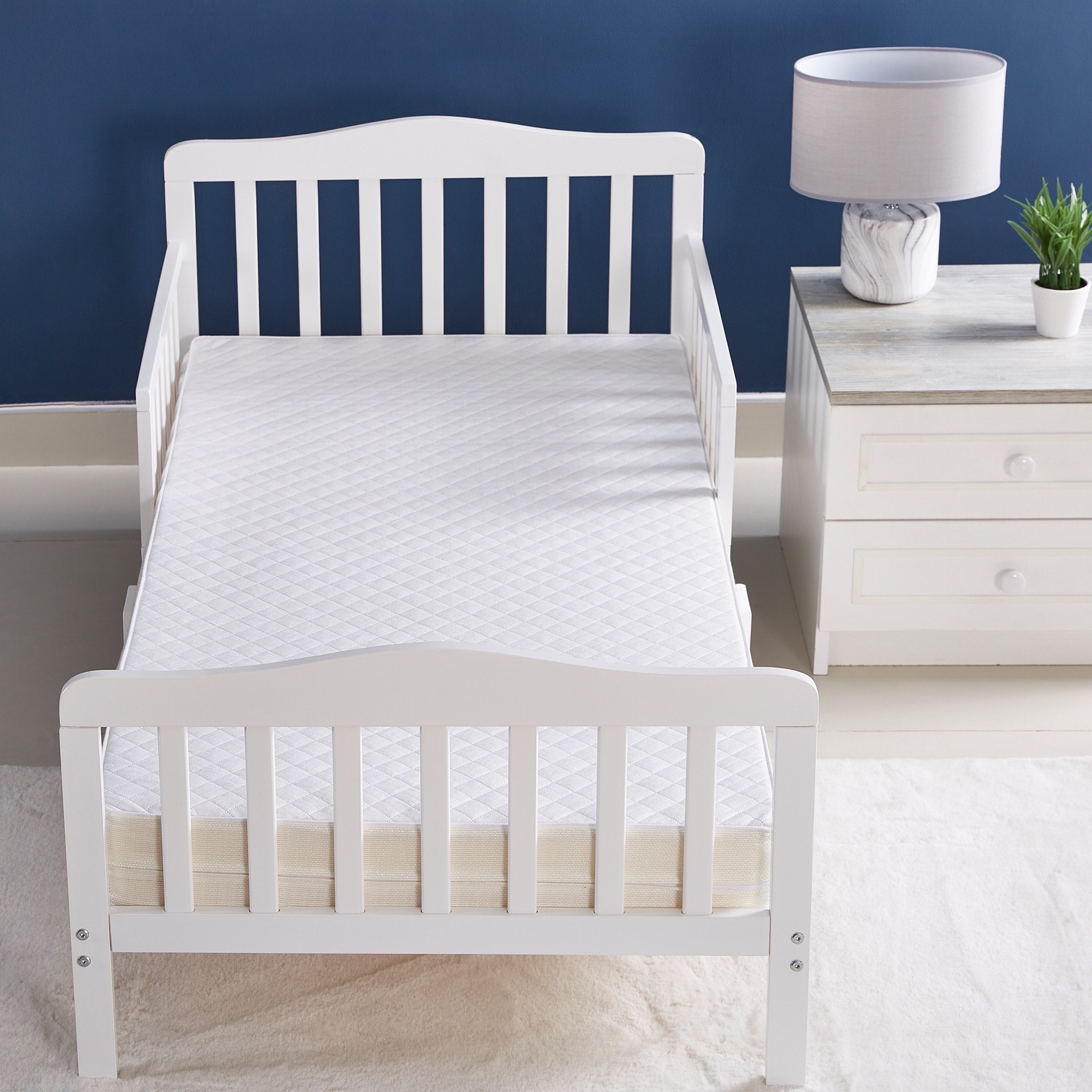 مرتبة إسفنجية للأطفال بغطاء قابل للغسل من آي كودي - 70x140x12 سم-hbxfurniture-mattresses-toddler-image-2