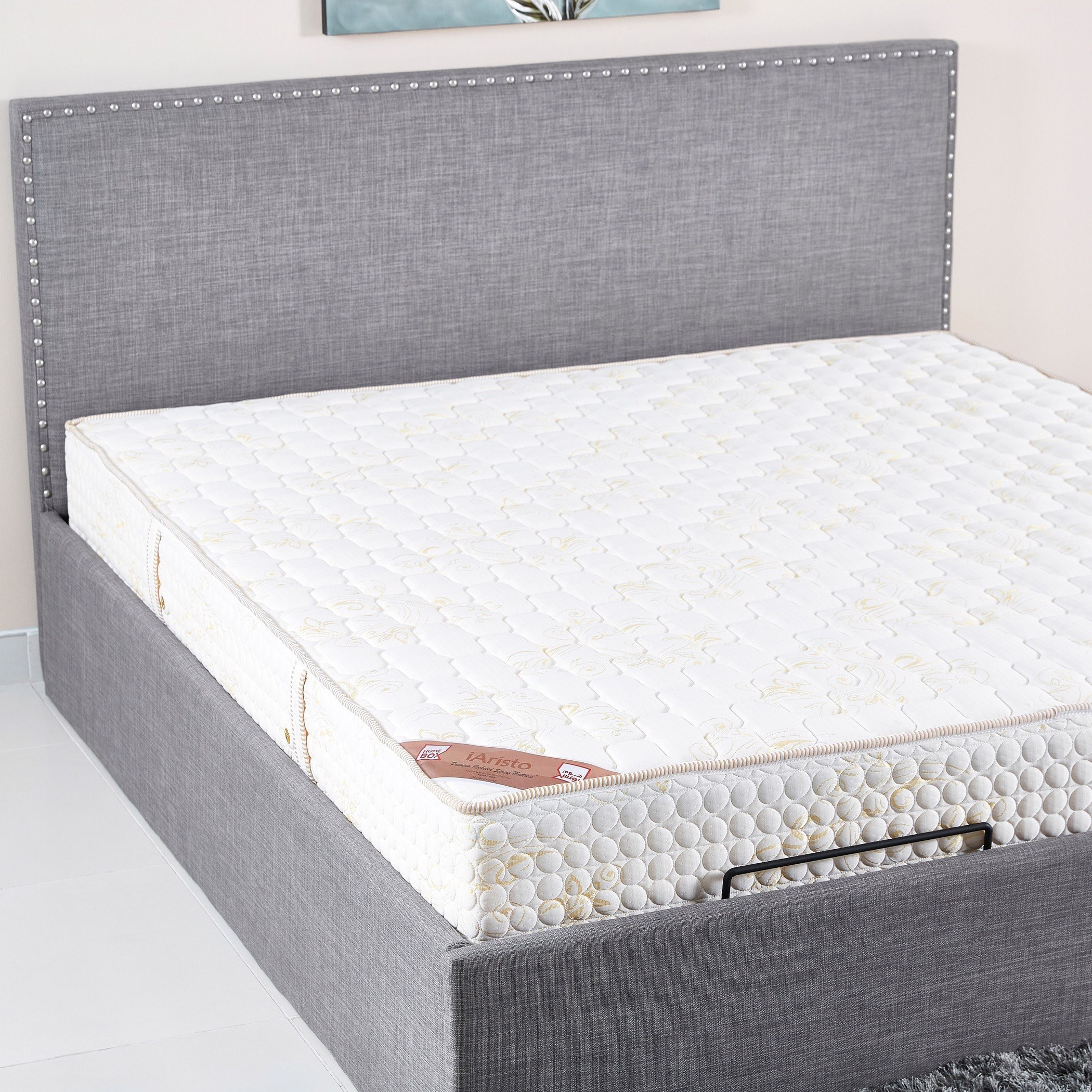 مرتبة كينج بنوابض جيبيّة من آي آريستو - 180x200x26 سم-hbxfurniture-mattresses-king-image-3