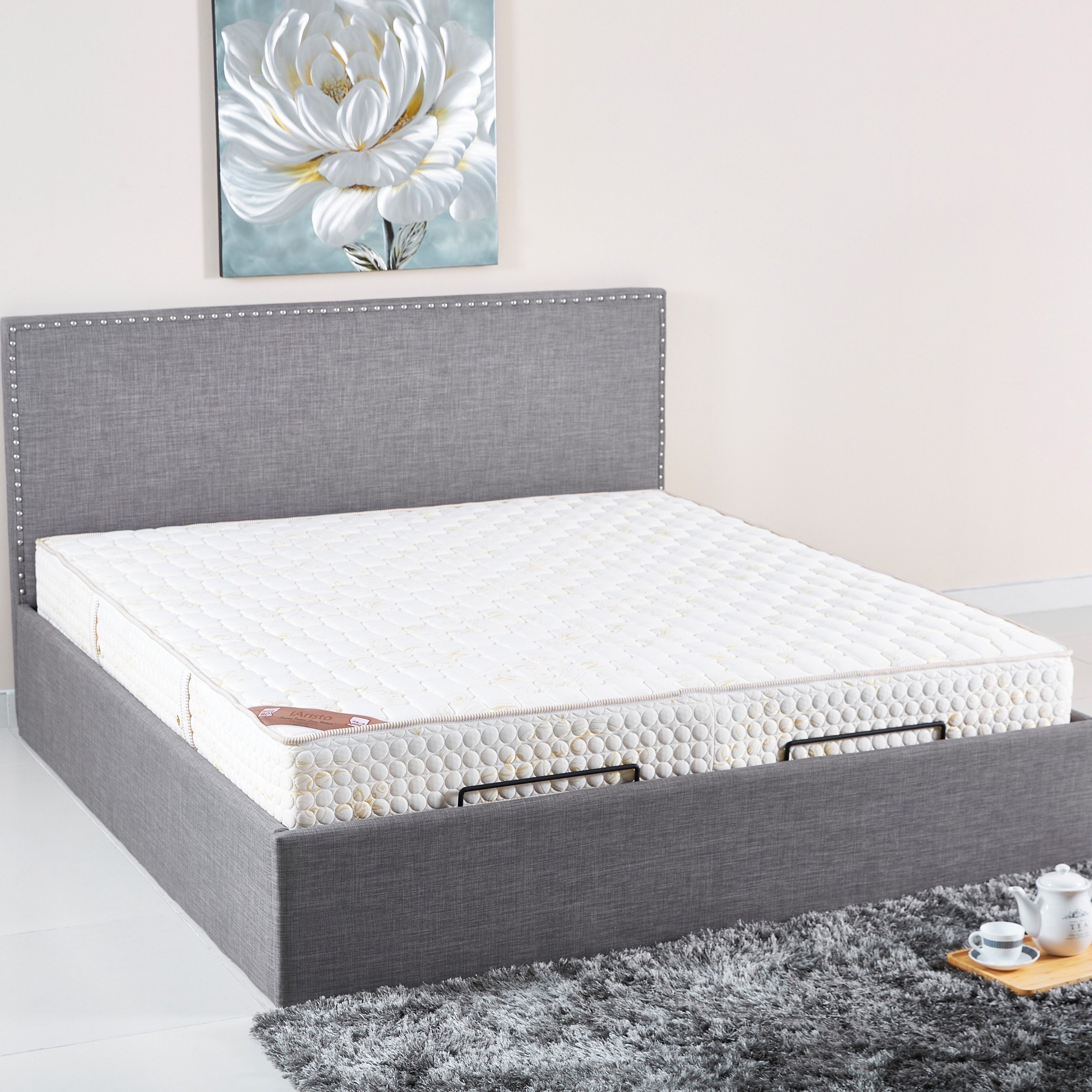 مرتبة كينج بنوابض جيبيّة من آي آريستو - 180x200x26 سم-hbxfurniture-mattresses-king-image-8