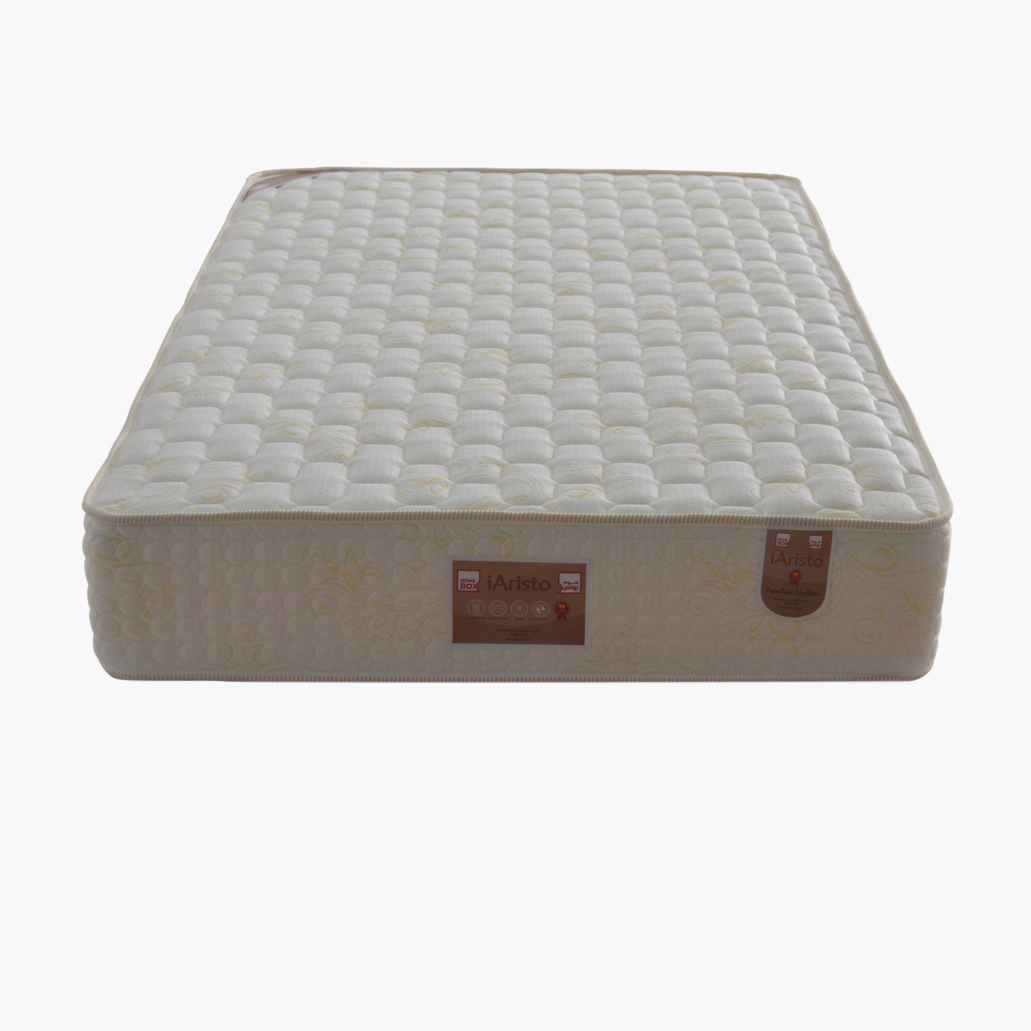 مرتبة كوين بنوابض جيبيّة من آي أريستو - 150x200x26 سم-hbxbedroom-mattresses-queen-image-2