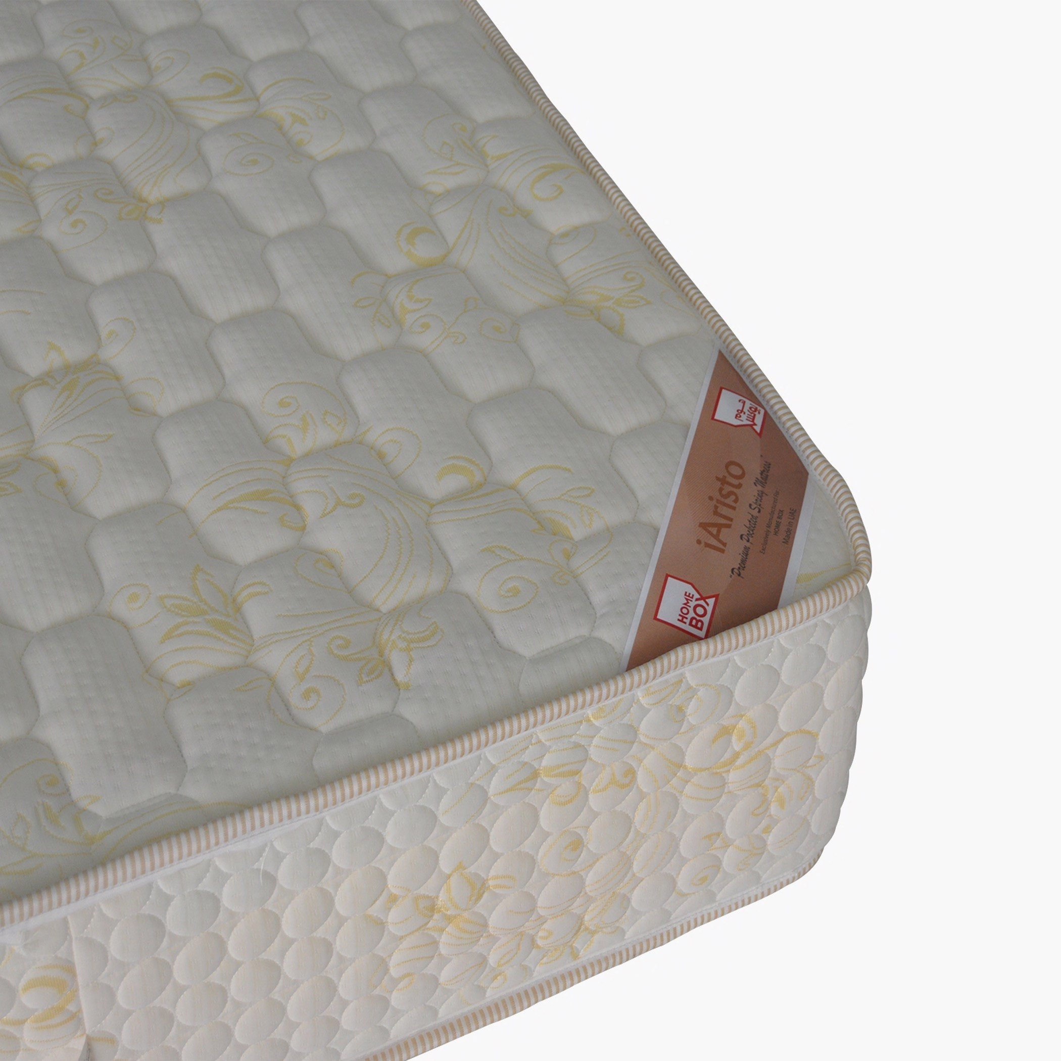 مرتبة كوين بنوابض جيبيّة من آي أريستو - 150x200x26 سم-hbxbedroom-mattresses-queen-image-6