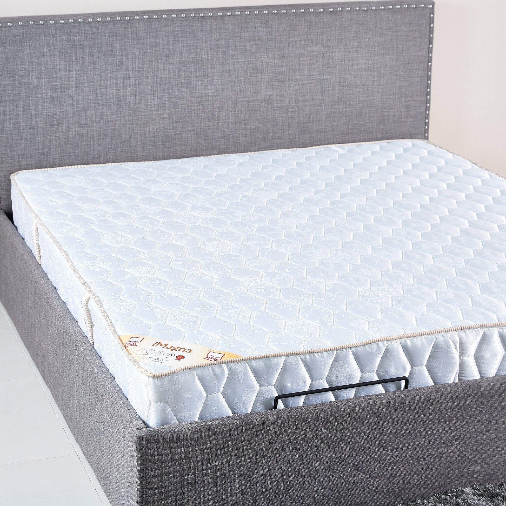 مرتبة كينج بنوابض حلزونية من آي ماجنا - 180x200x22 سم -hbxfurniture-mattresses-king-image-2