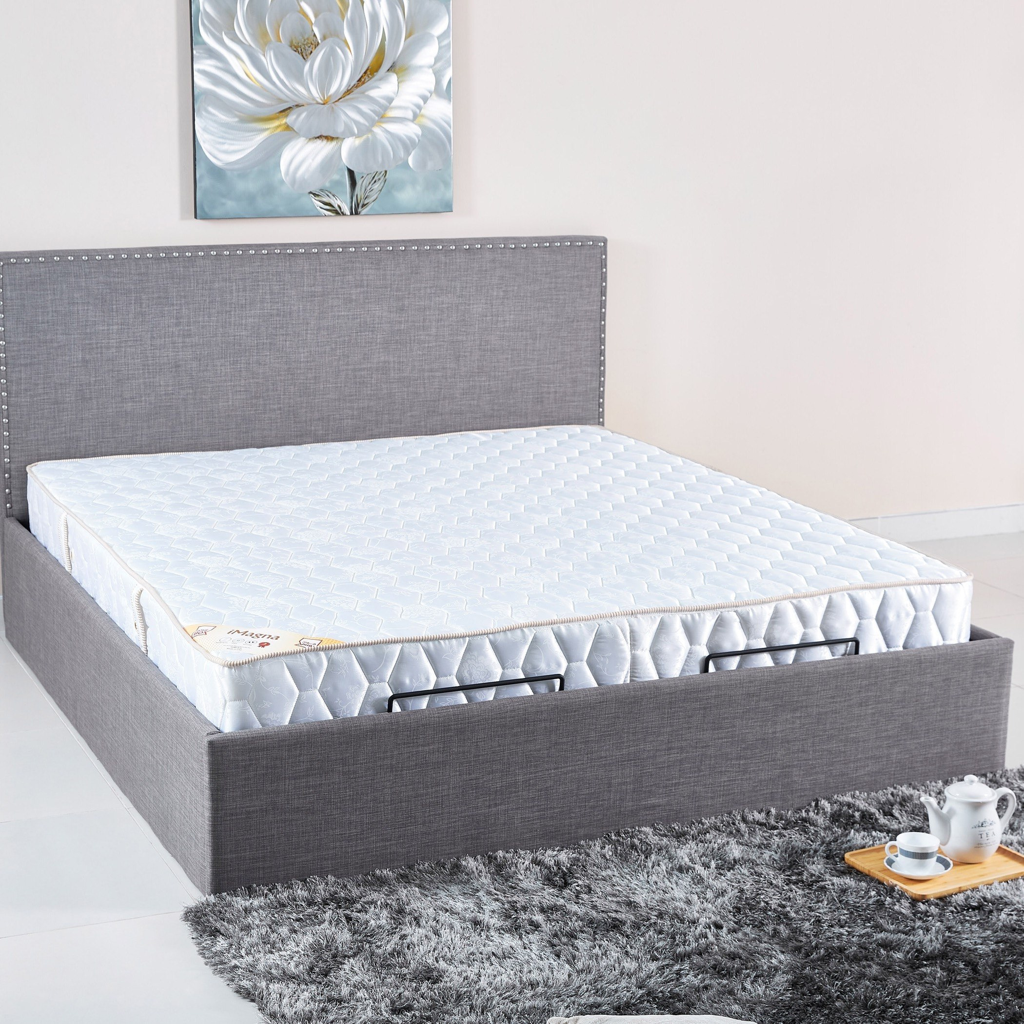 مرتبة كينج بنوابض حلزونية من آي ماجنا - 180x200x22 سم -hbxfurniture-mattresses-king-image-7