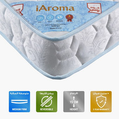 iAroma Single Foam Mattress - 90x200x15 cms